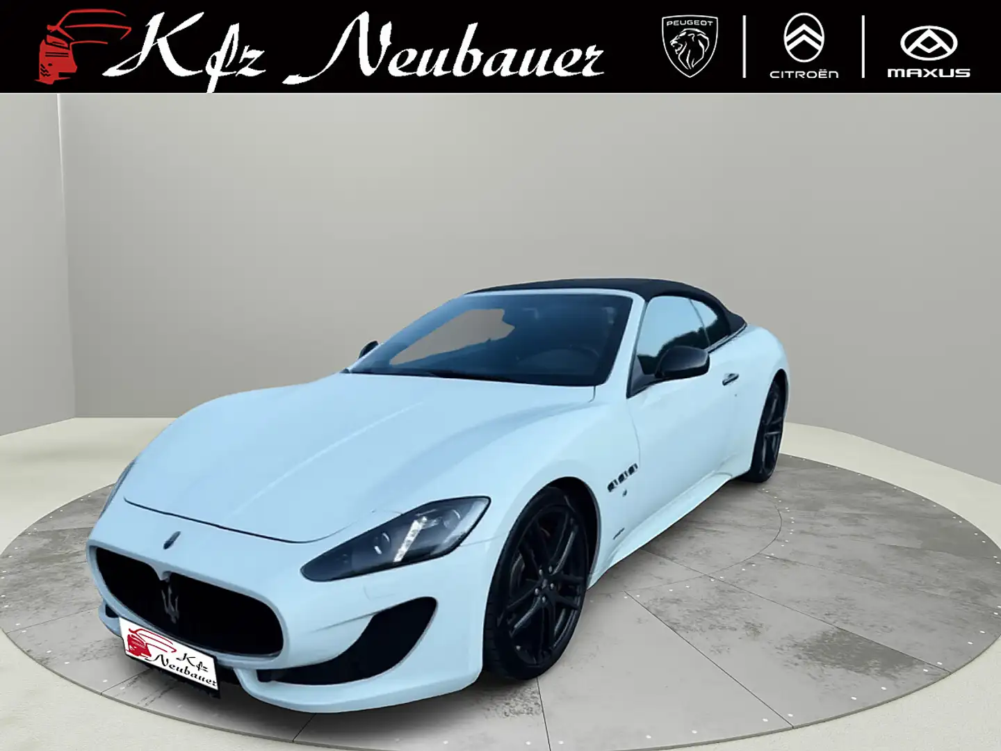 Maserati GranCabrio Gran Cabrio 4.7 V8 MC Carbon! Weiß - 1