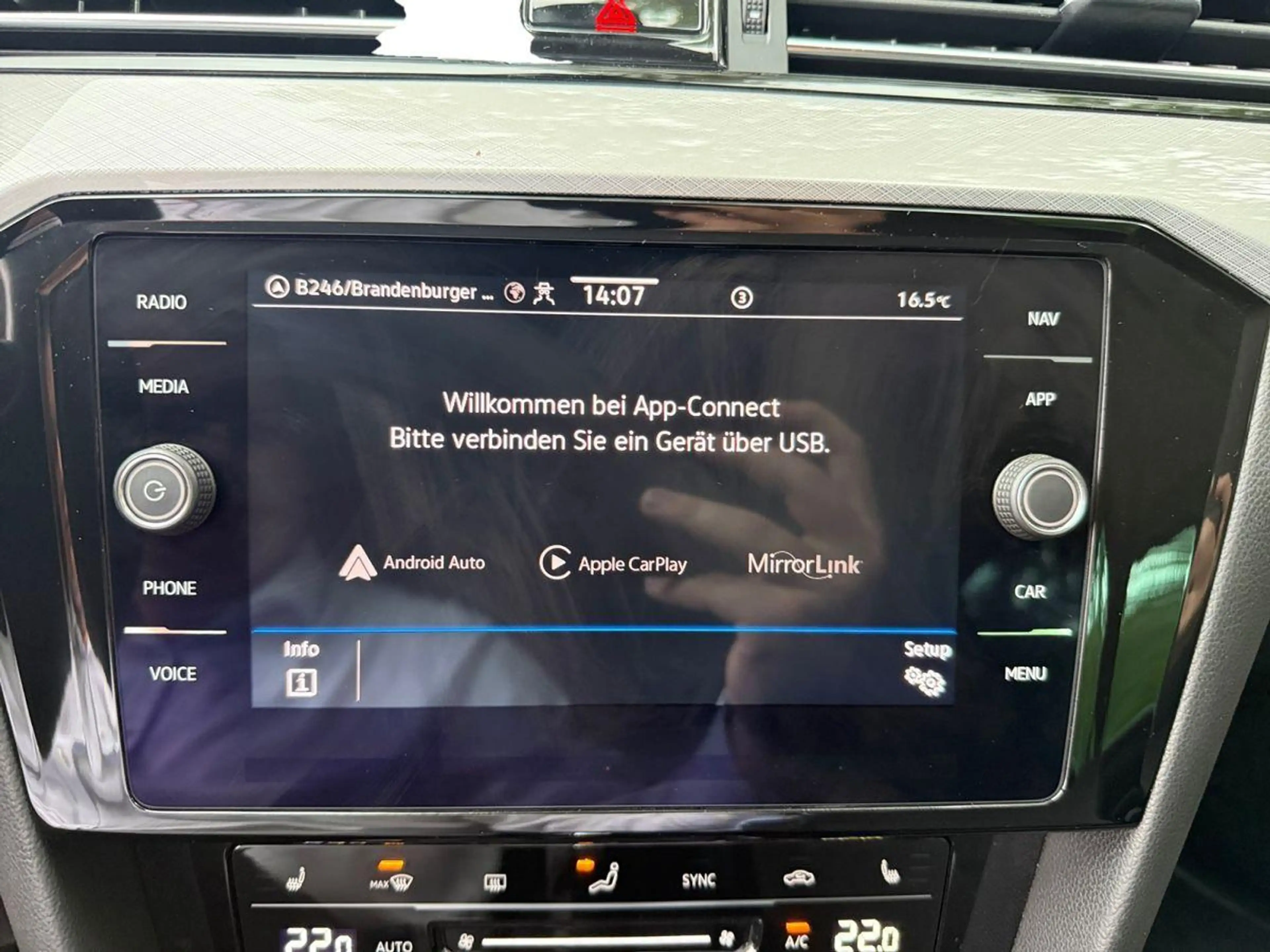Volkswagen Passat Variant Business 2.0 TDI Android Auto Met — photo 11