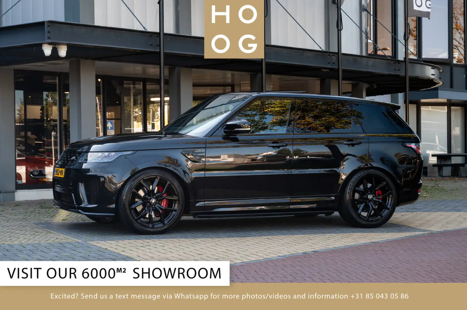 Land Rover Range Rover Sport P575 SVR Zwart - 1
