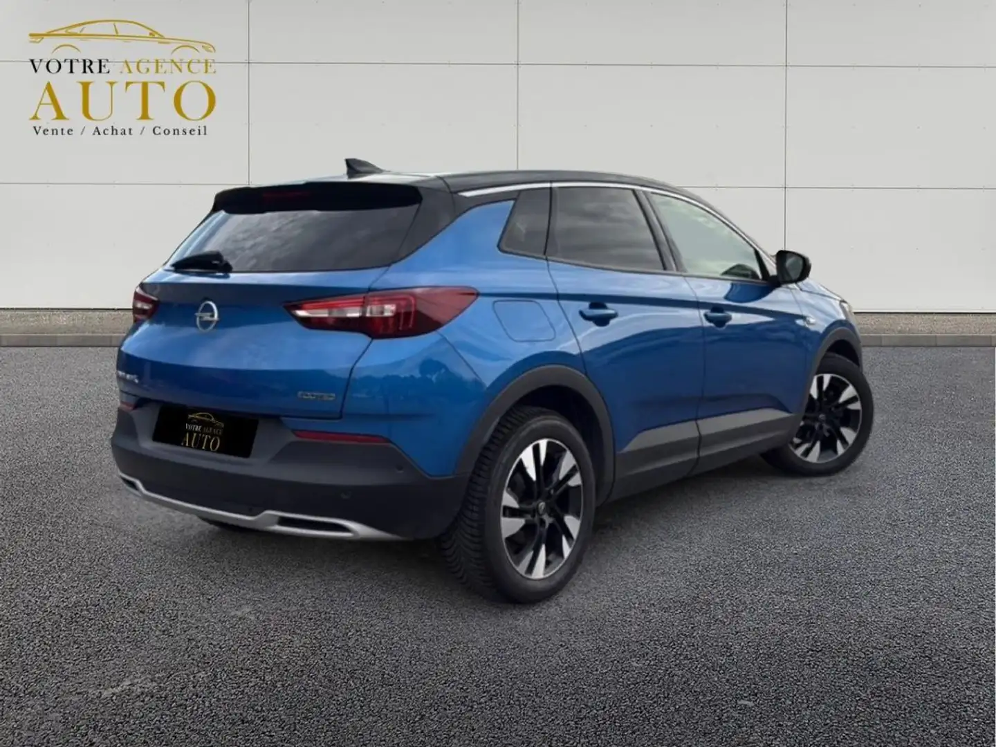 Opel Grandland X 1.2 Turbo - 130ch - S&S Design Line Bleu - 2