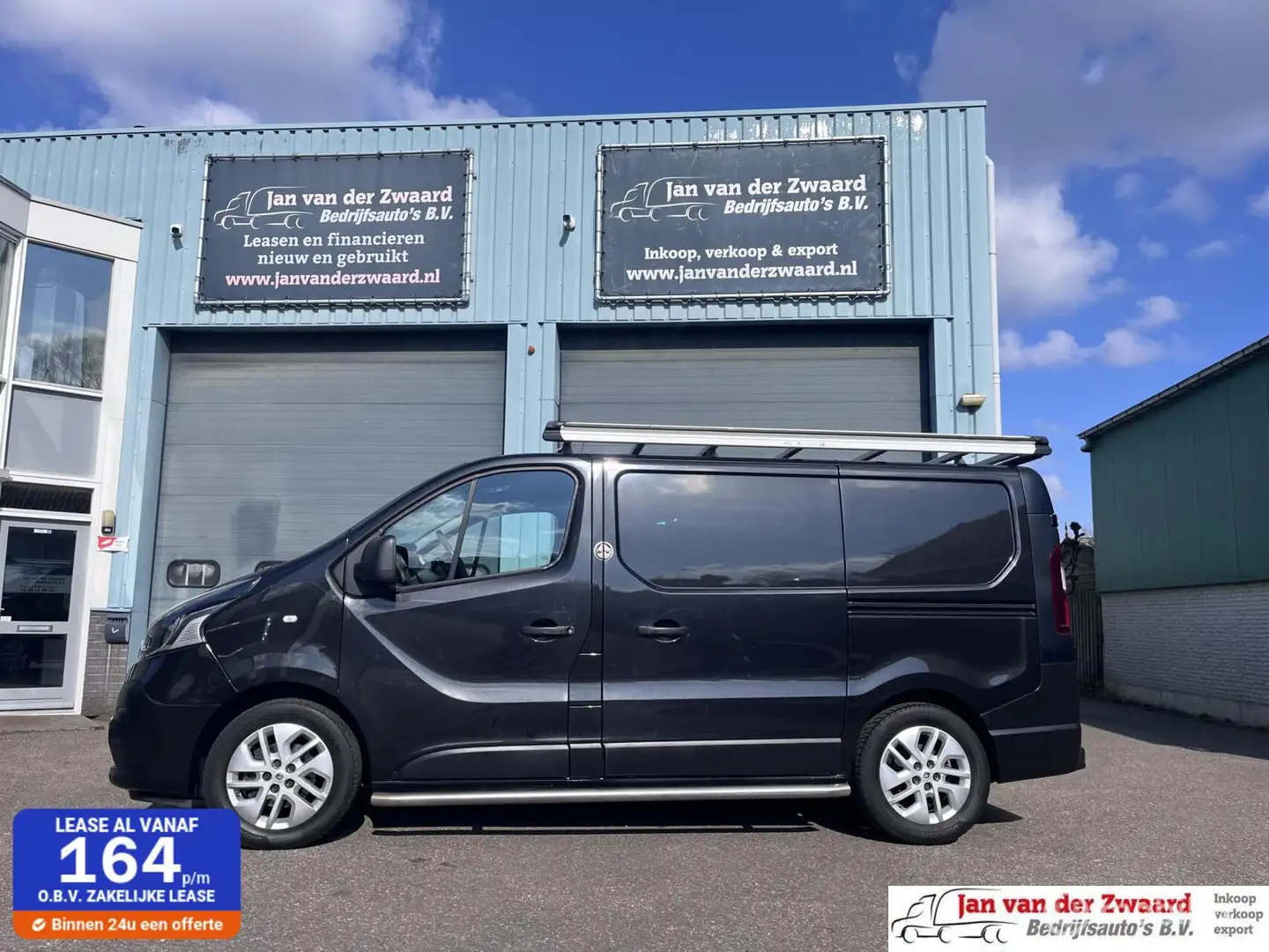 Renault Trafic 1.6 dCi EURO 6 Airco 2 x schuifdeur Imperiaal Trek Noir - 1