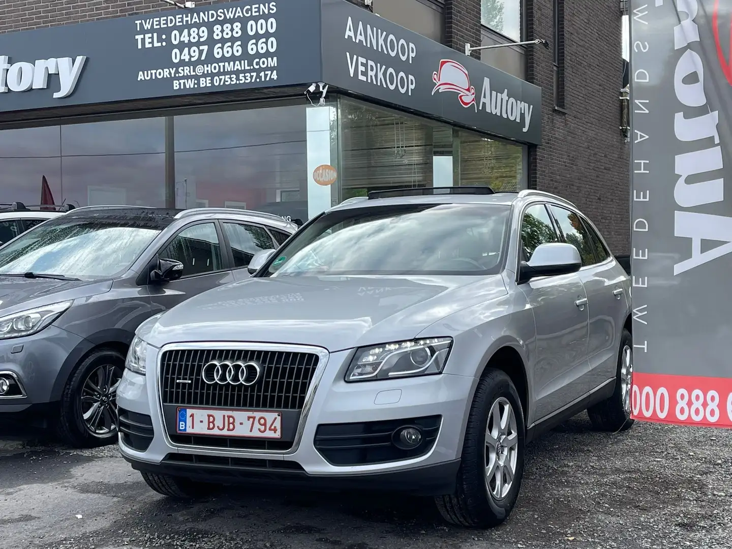 Audi Q5 Q5 2.0 TDi Quattro DPF S Tronic Argent - 1