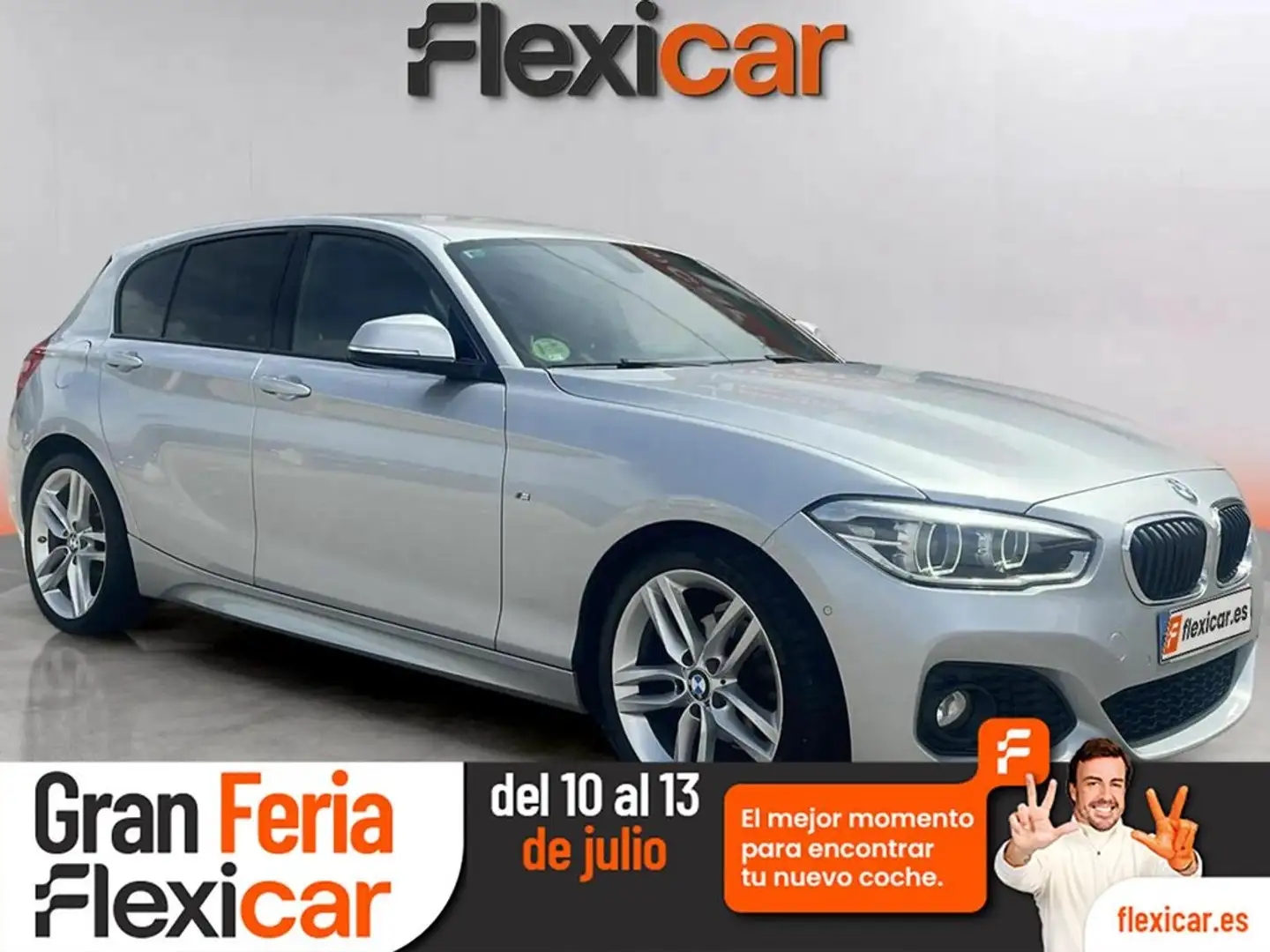 BMW 118 118d Gris - 1