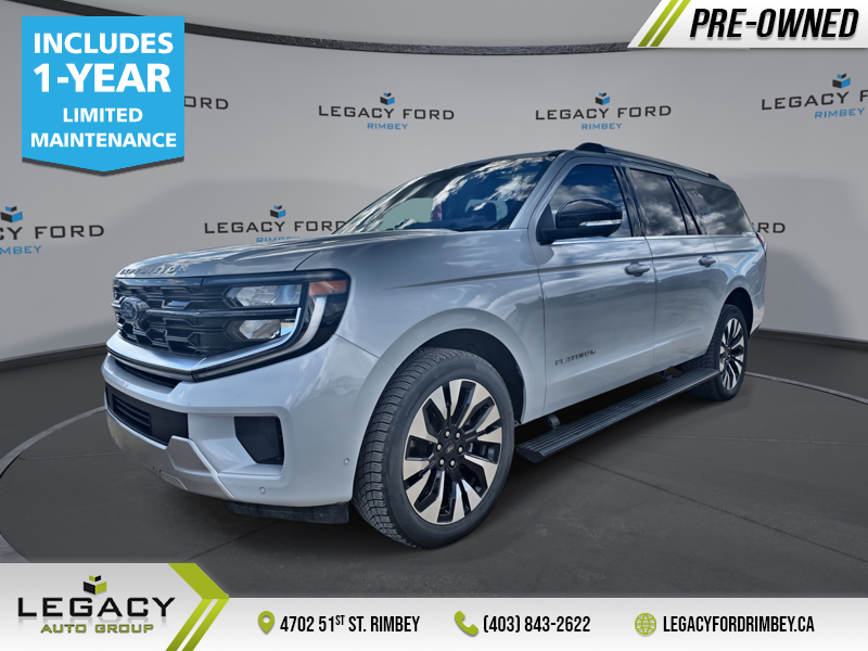 2025 Ford Expedition Platinum Max  2ND ROW BENCH I 360 CAM I NAVI