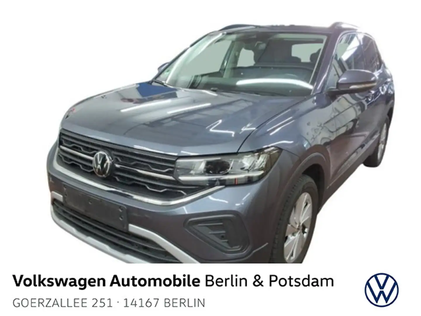 Volkswagen T-Cross 1.5 TSI DSG Life Navi R-Kam PDC SHZ Grau - 1