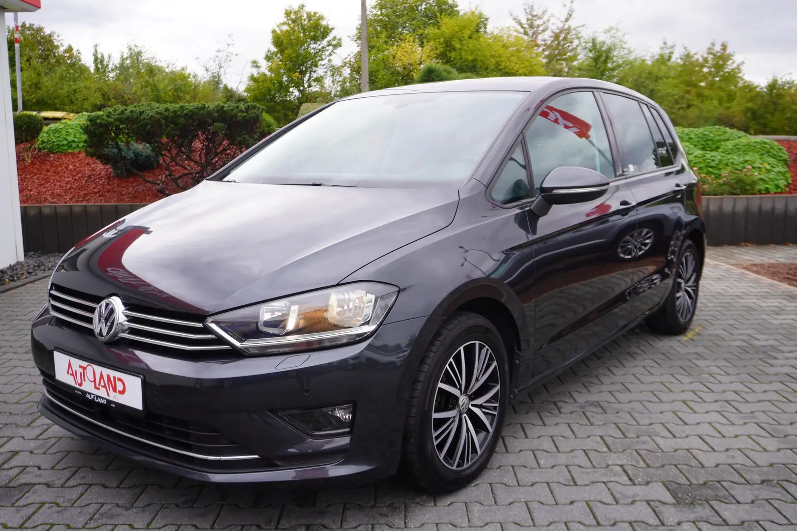 Volkswagen Golf Sportsvan VII 1.4 16V TSI AHK Standheizung Schwarz - 1
