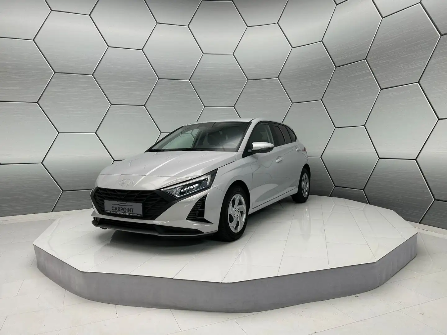 Hyundai i20 1.2 MPI GO Klima Kamera LED-Scheinwerfer SHZ Silber - 1