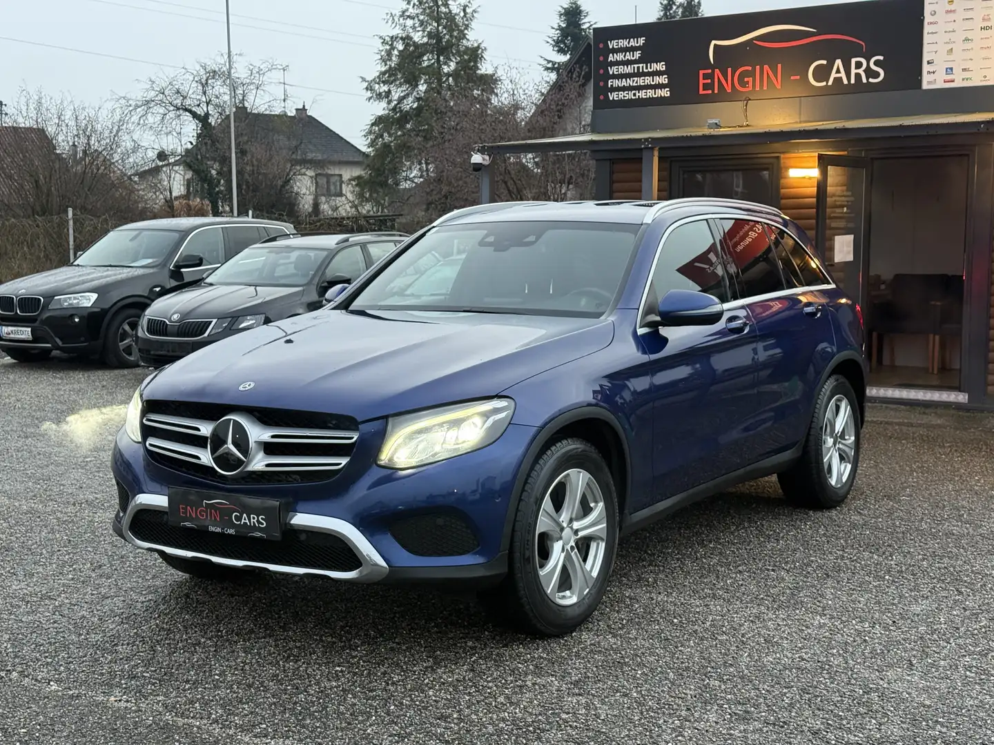 Mercedes-Benz GLC 220 220d 4MATIC Aut. Blauw - 1