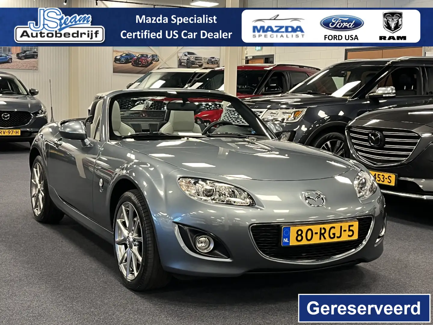 Mazda MX-5 NC Roadster 1.8i Kaminari Limited Airco Leder Crui Gris - 1