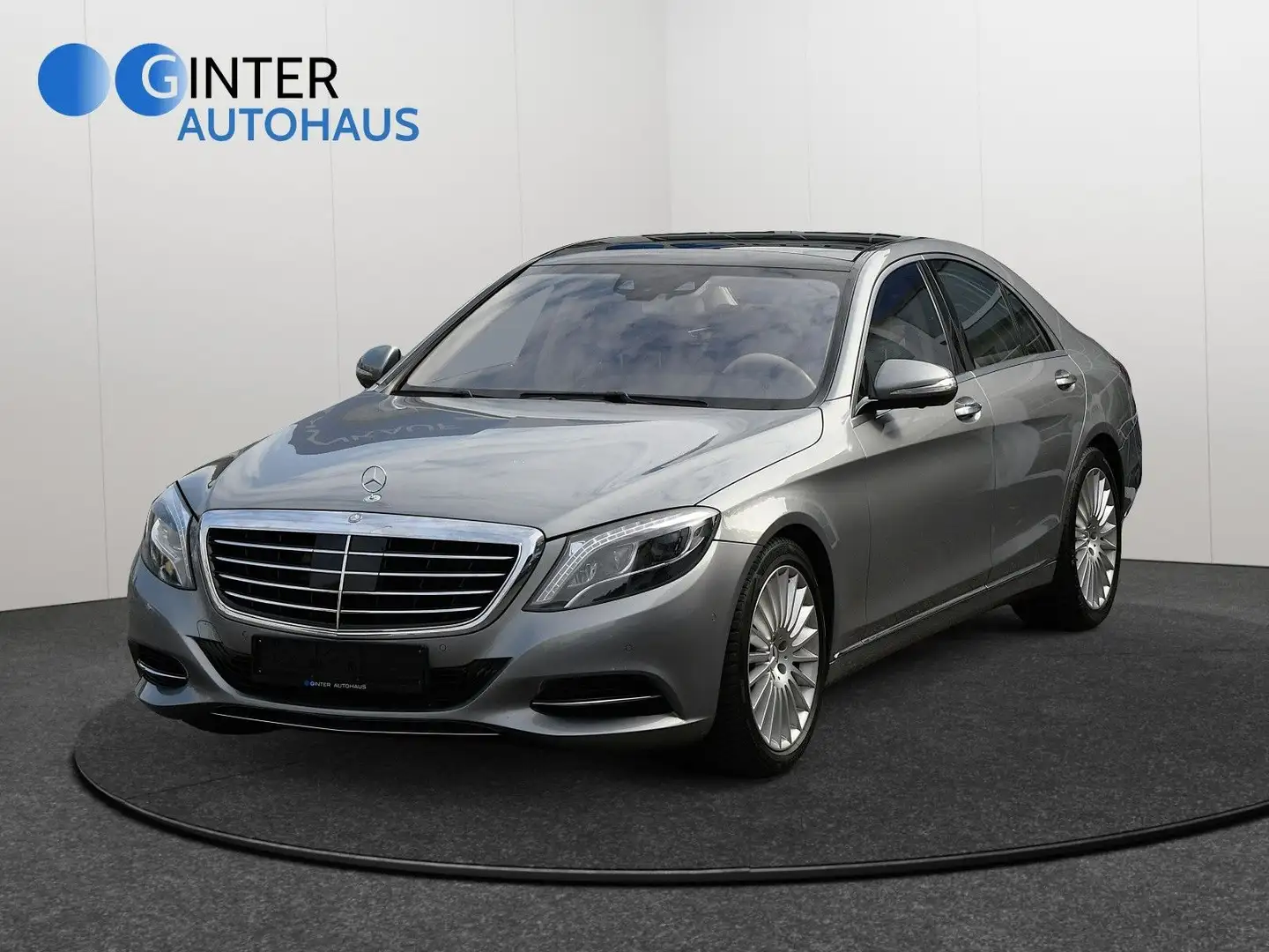 Mercedes-Benz S 500 Exklusiv*Burmester*Night-Vision*aus 2.Hand Silber - 1