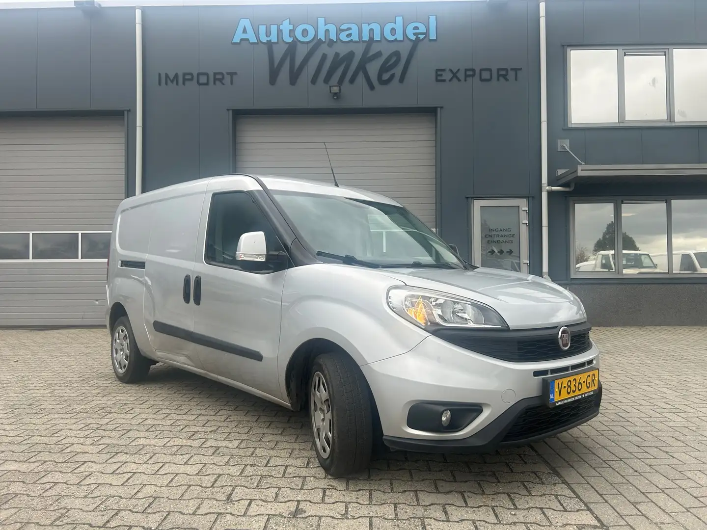 Fiat Doblo Cargo 1.3 MJ L2H1 Maxi AIRCO EURO6 Silber - 1