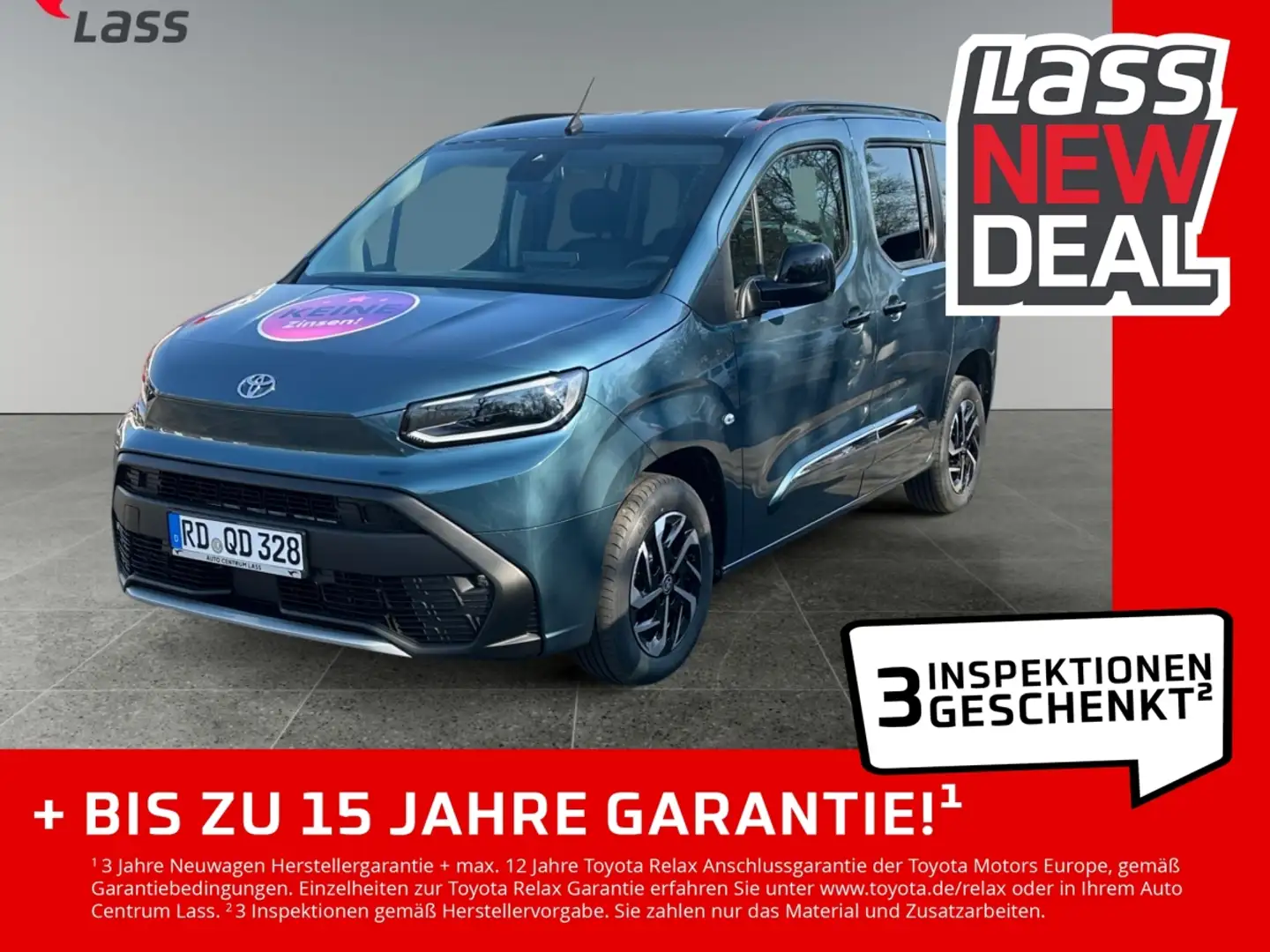 Toyota Proace City Verso L1 Electric Teamplayer 3,99% ! Albastru - 1