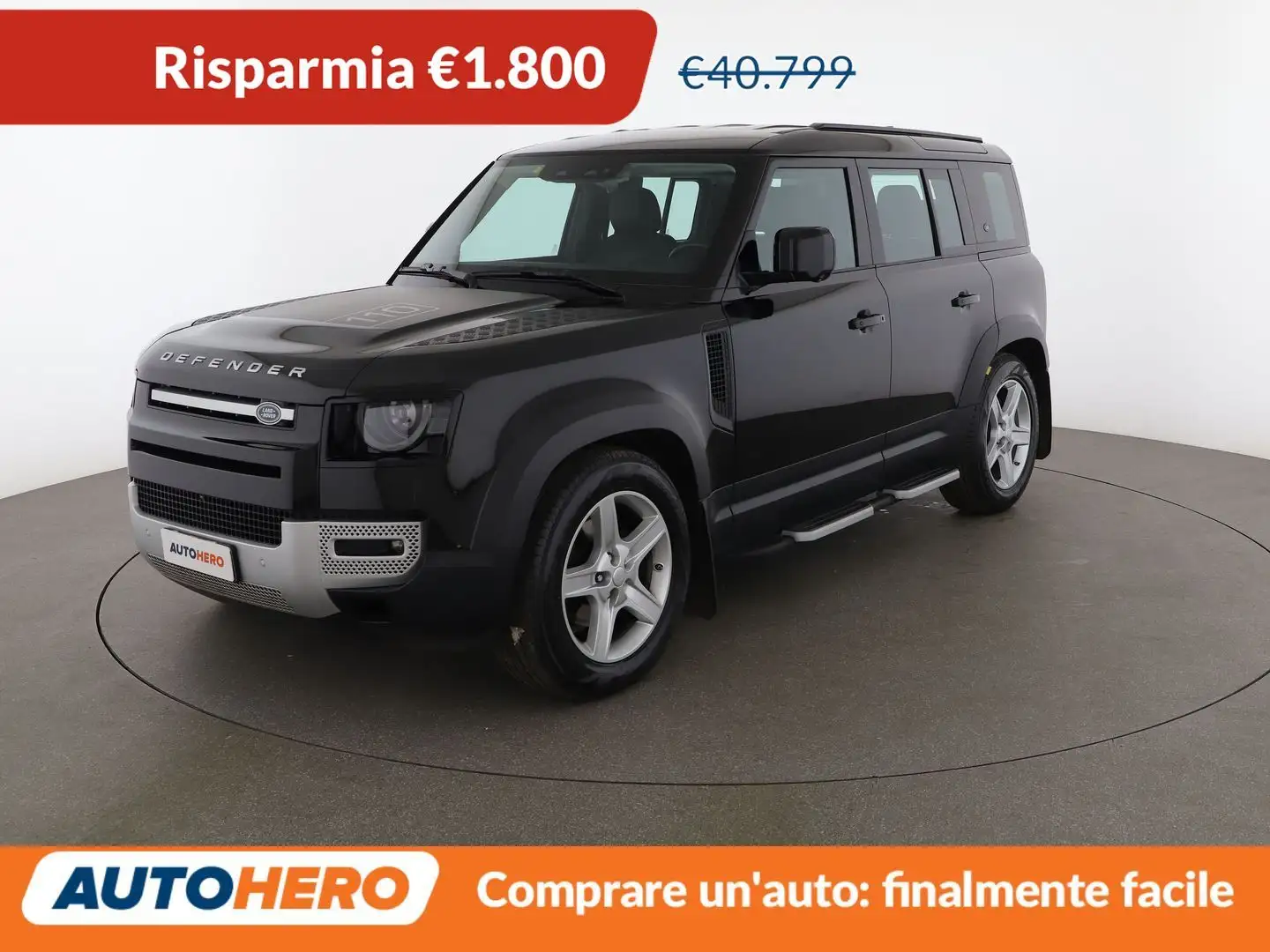 Land Rover Defender D240 110 SE 240CV Auto AWD Schwarz - 1