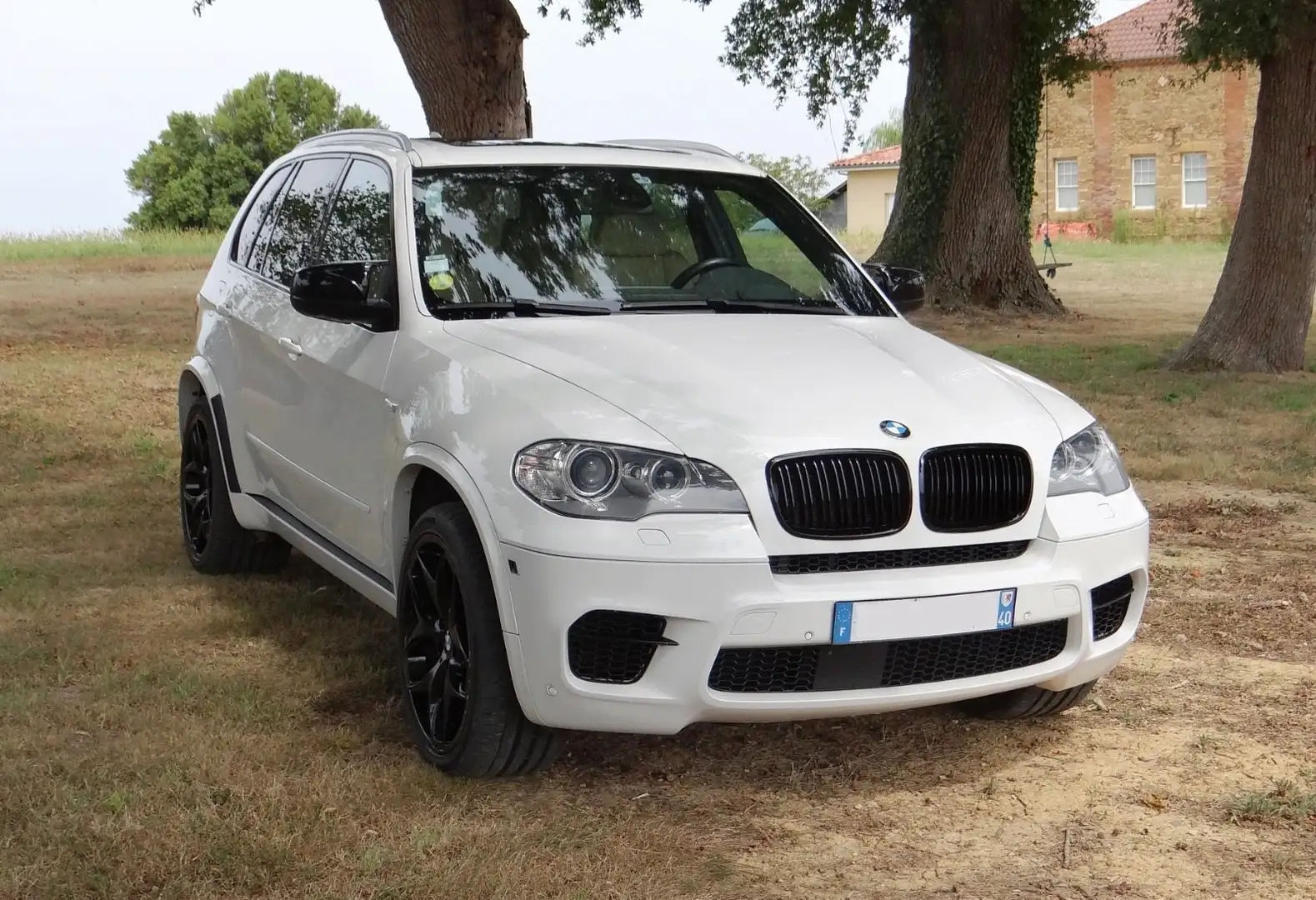 BMW X5 M X5 M50d 381ch A Blanc - 2