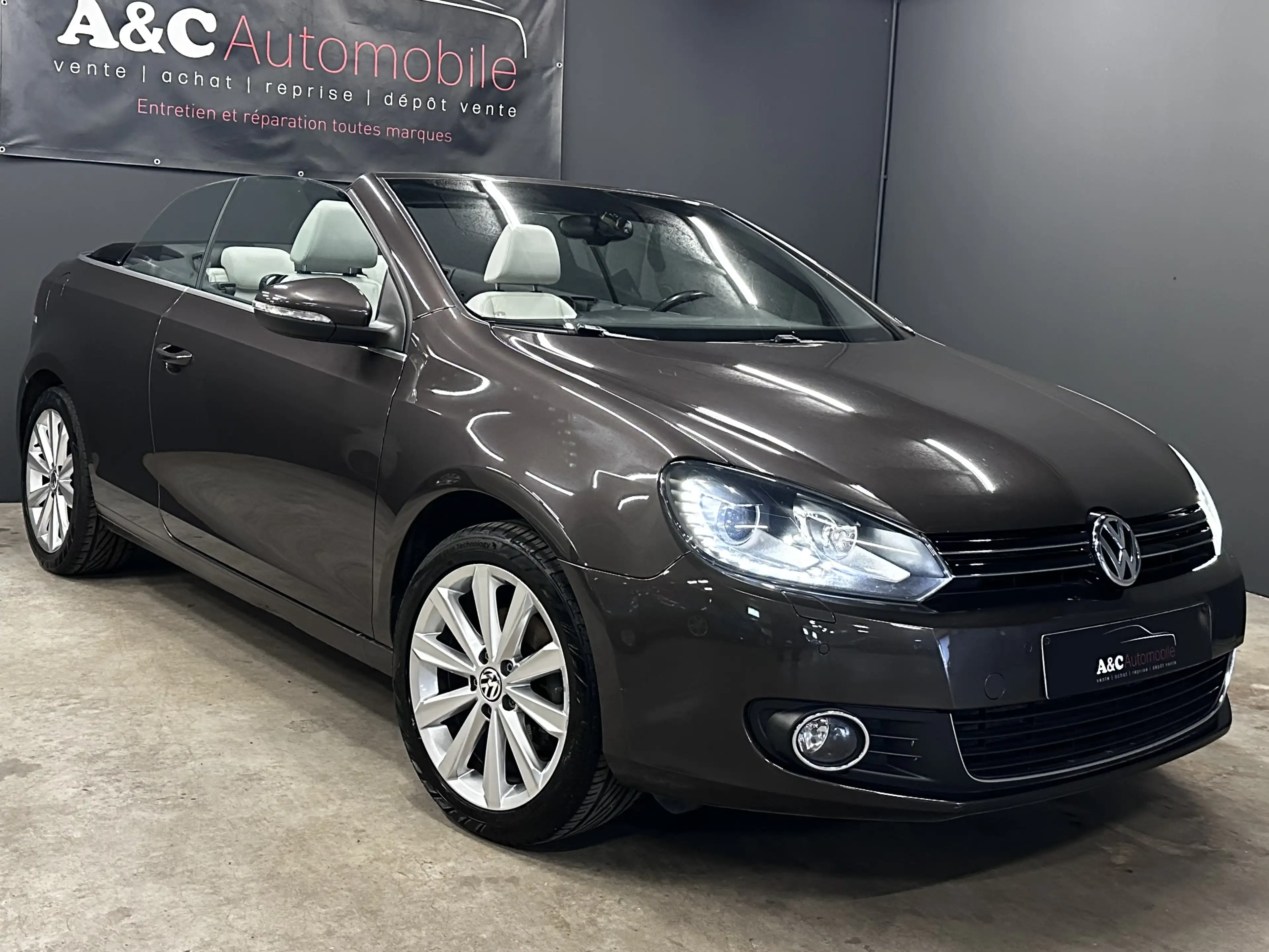 Volkswagen Golf Cabriolet Golf Cabriolet 1.2 TSI Xenon - Cuir - — photo 3