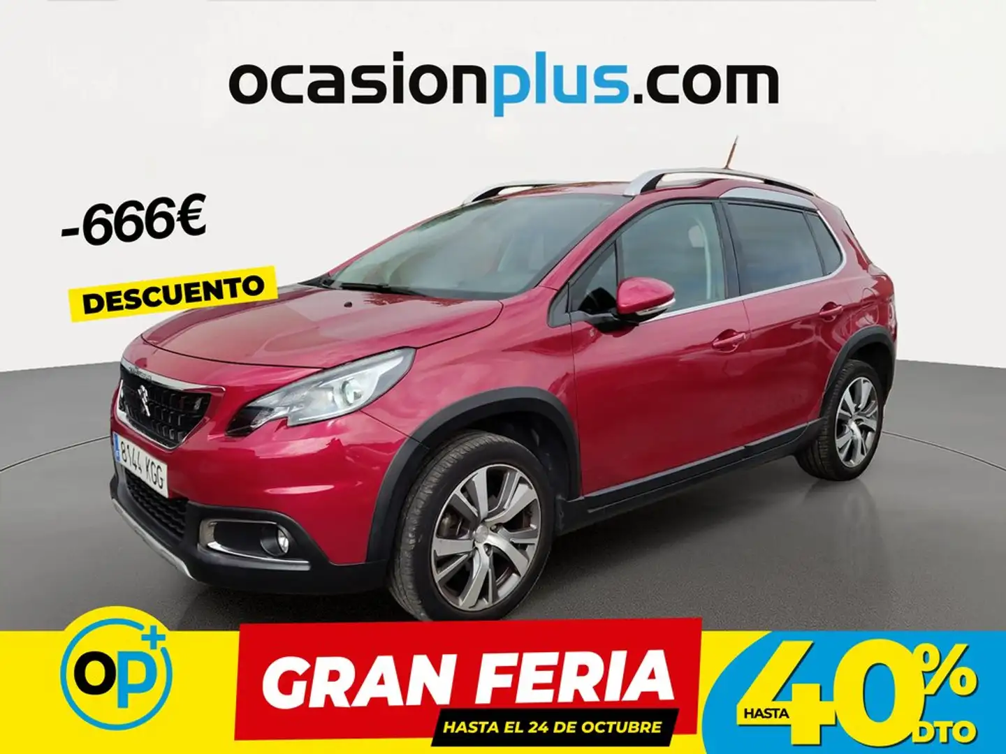 Peugeot 2008 1.2 PureTech S&S Allure 110 Rojo - 1