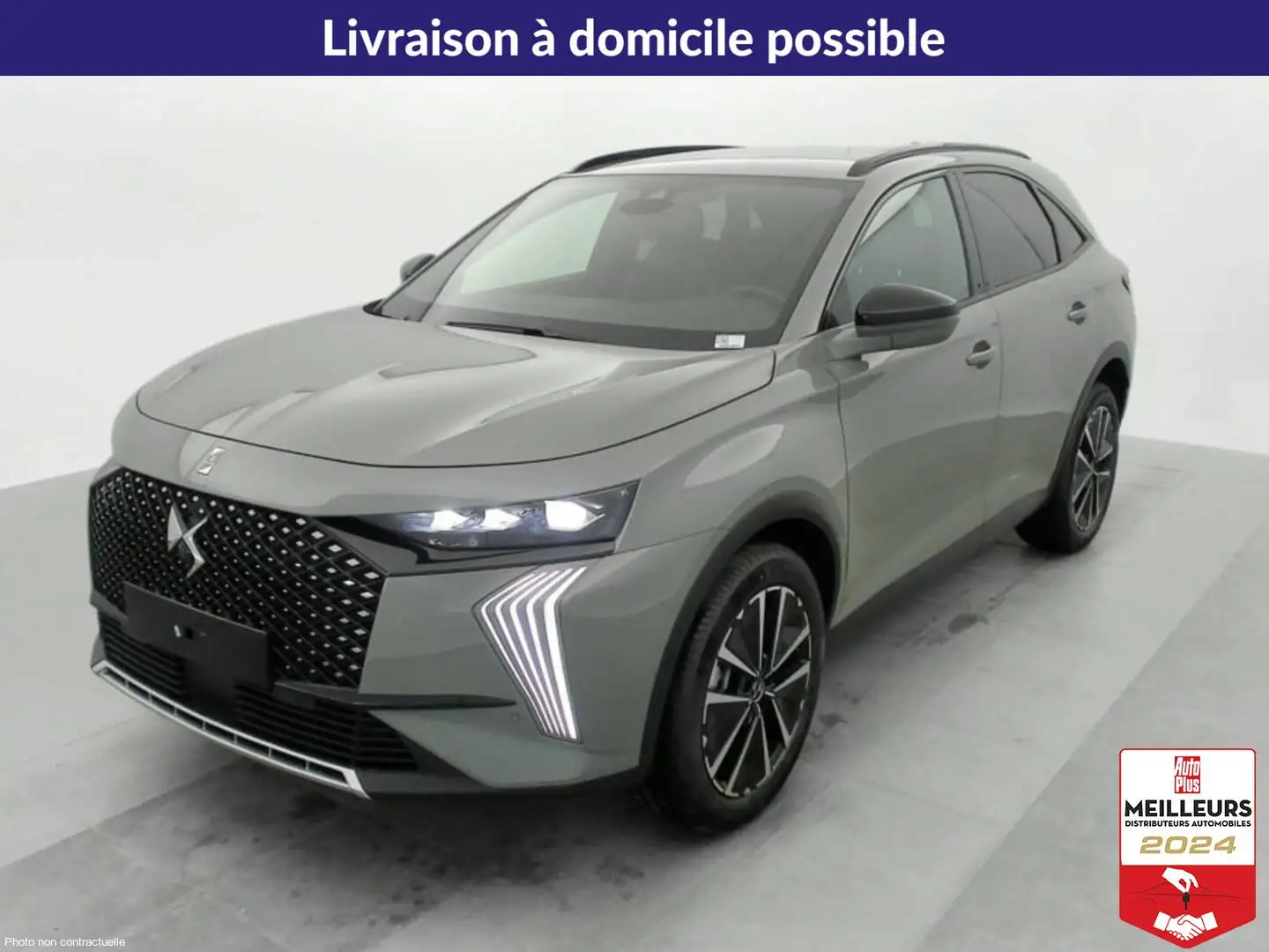 DS Automobiles DS 7 DS7 BlueHDi 130 EAT8 Pallas Gris - 1
