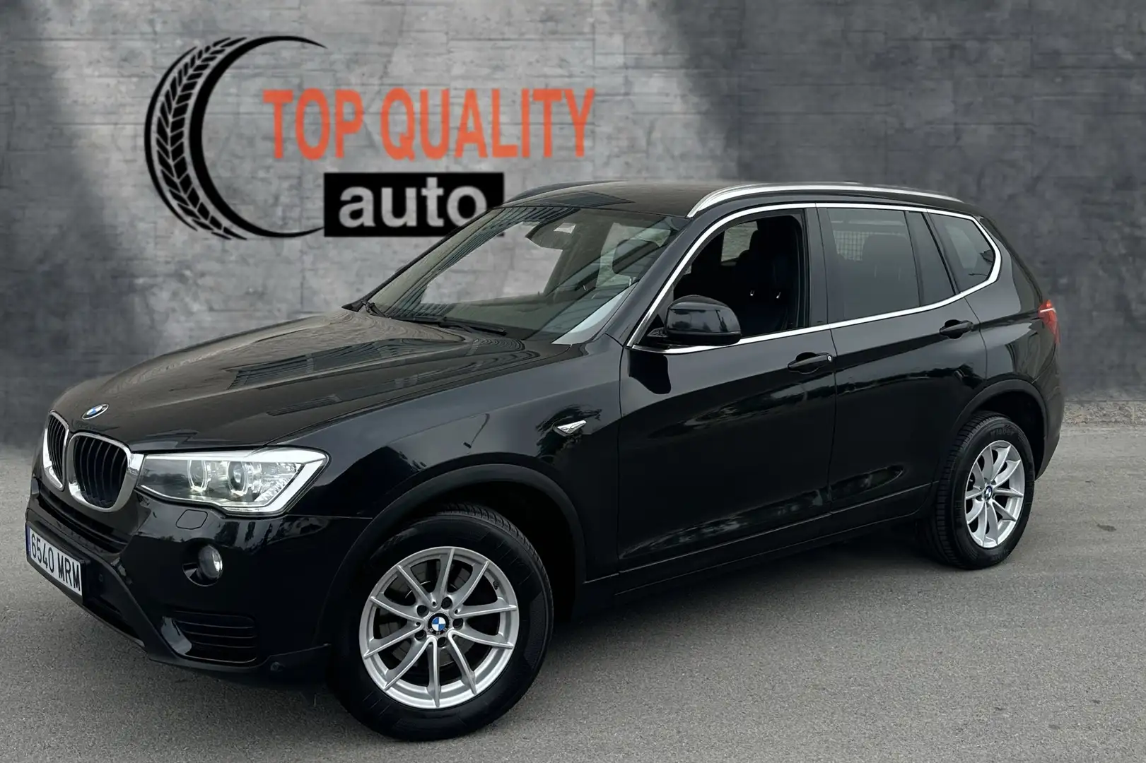 BMW X3 sDrive 18dA Schwarz - 2