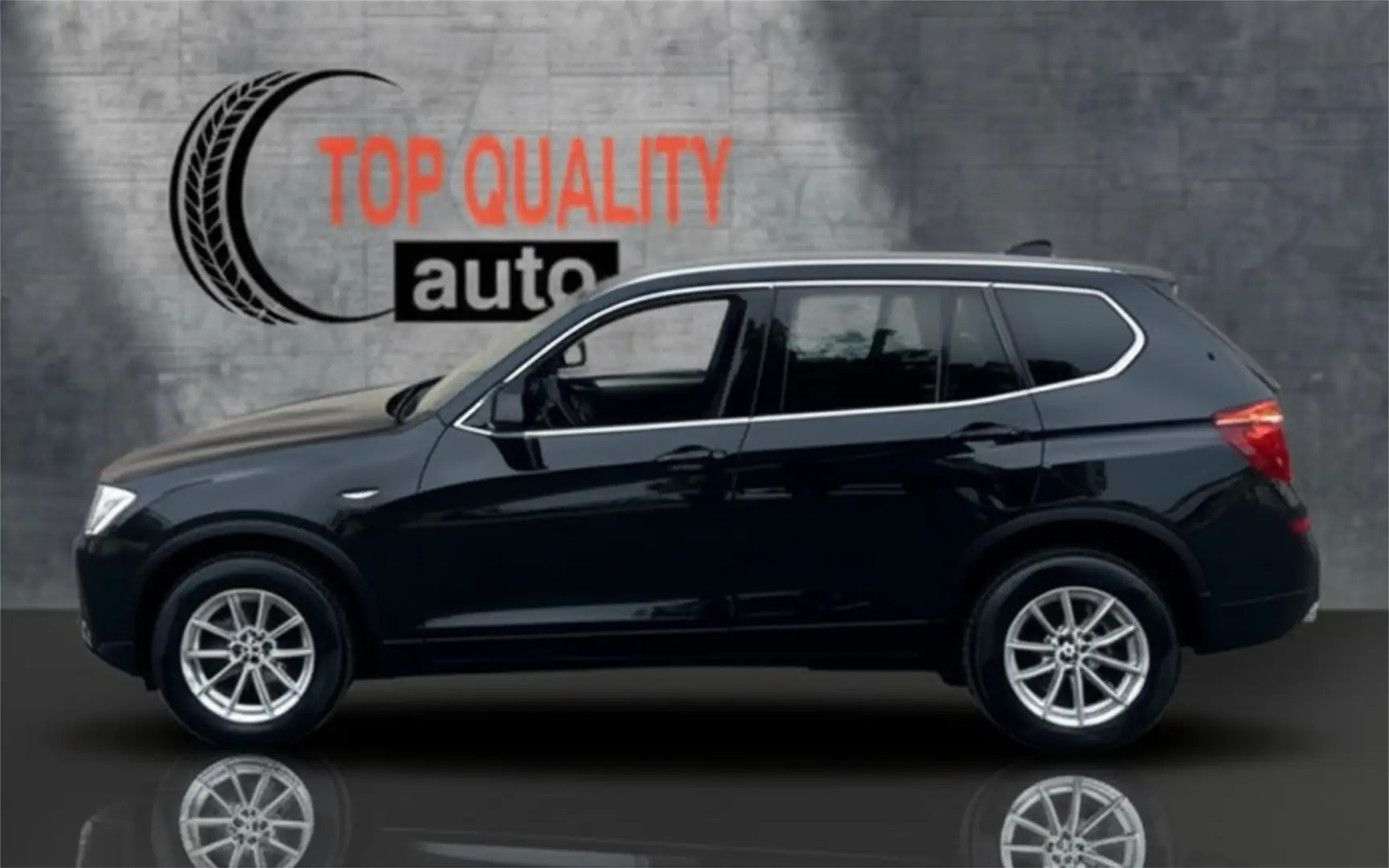 BMW X3 sDrive 18dA Schwarz - 1