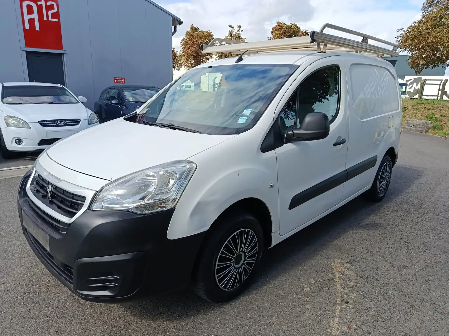 Peugeot Partner Partner 1.6 HDi 3 places Airco Blanc - 1