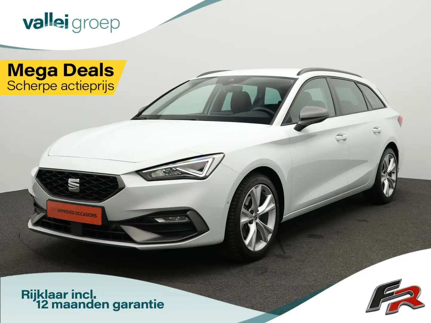 SEAT Leon Sportstourer 1.5 eTSI 150 pk DSG FR Business Inten Wit - 1