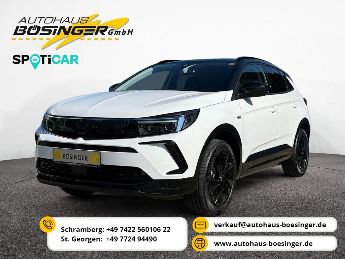 Opel Grandland GS Autom/ Matrix / Navi / Kamera / TOP Weiß - 1