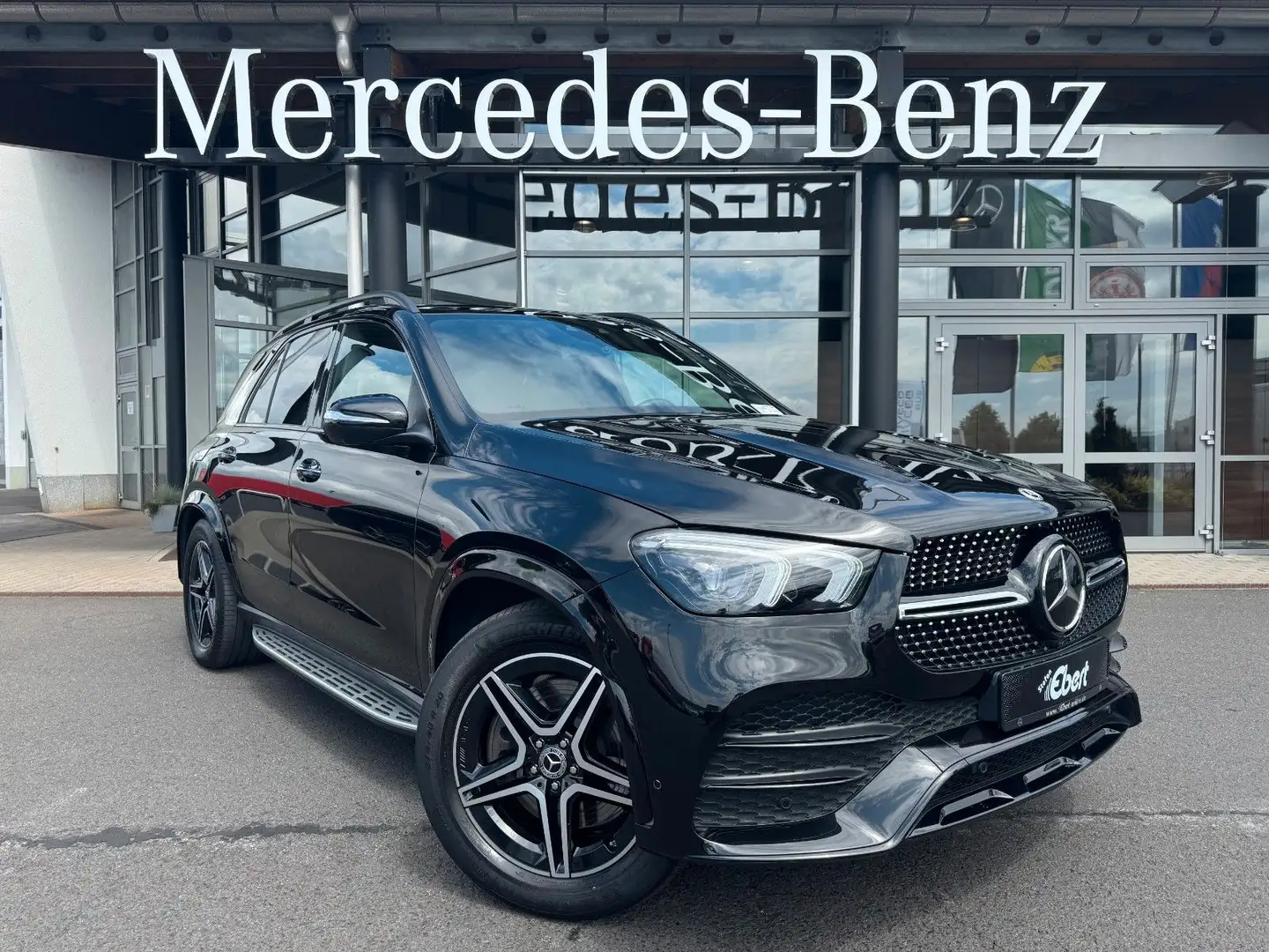 Mercedes-Benz GLE 350 de 4M AMG+Pano+AHK+Burm+Distr+HUD+360+ Noir - 1
