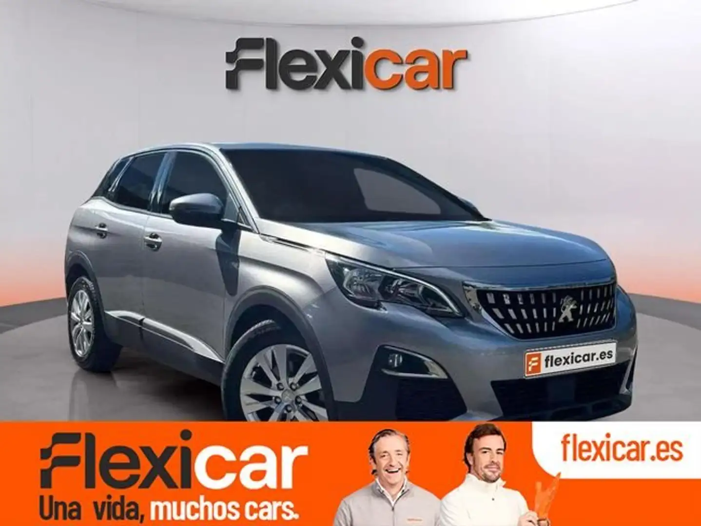 Peugeot 3008 1.6 BlueHDi Active 120 Gris - 1
