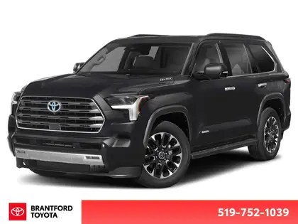 Black 2025 Toyota Sequoia SUV / Crossover Four-Wheel Drive Automatic