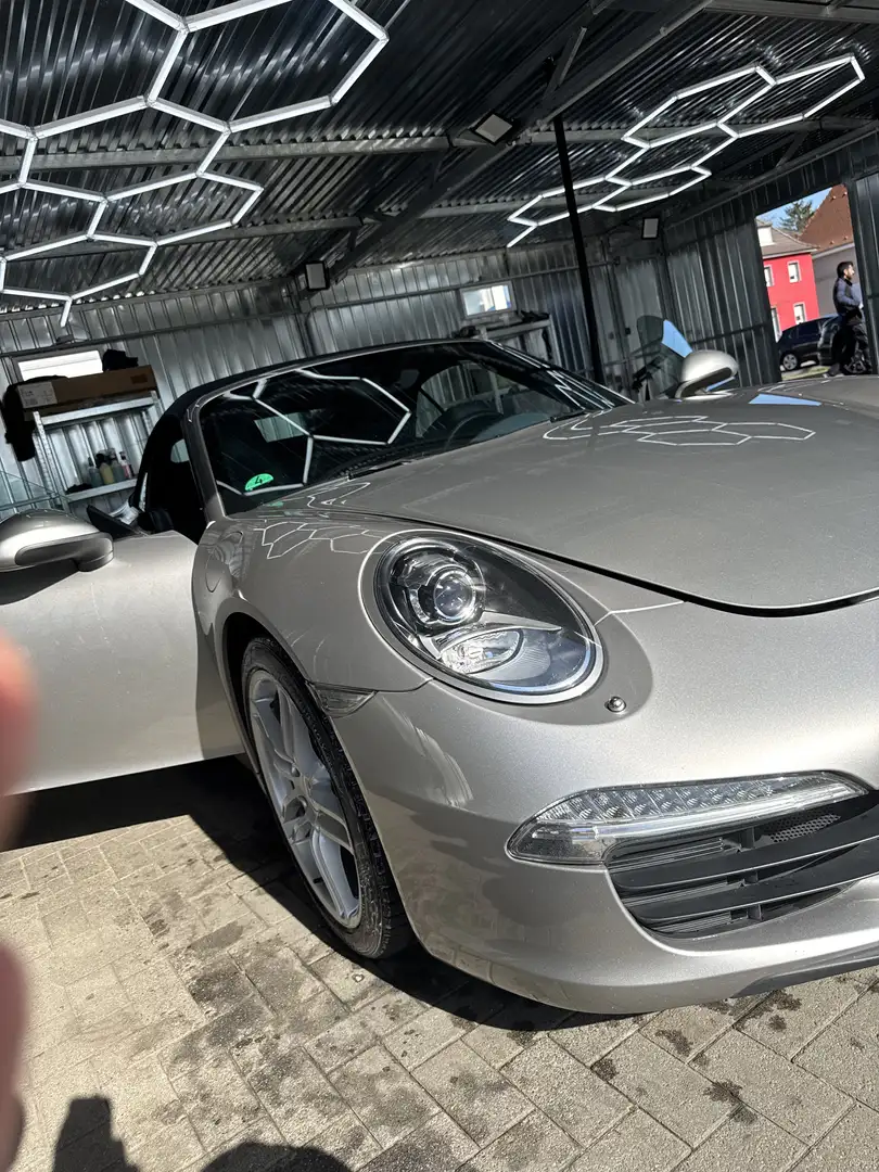 Porsche 991 911 Carrera Cabriolet PDK TÜV SERVICE NEU SPORTAB Grau - 2