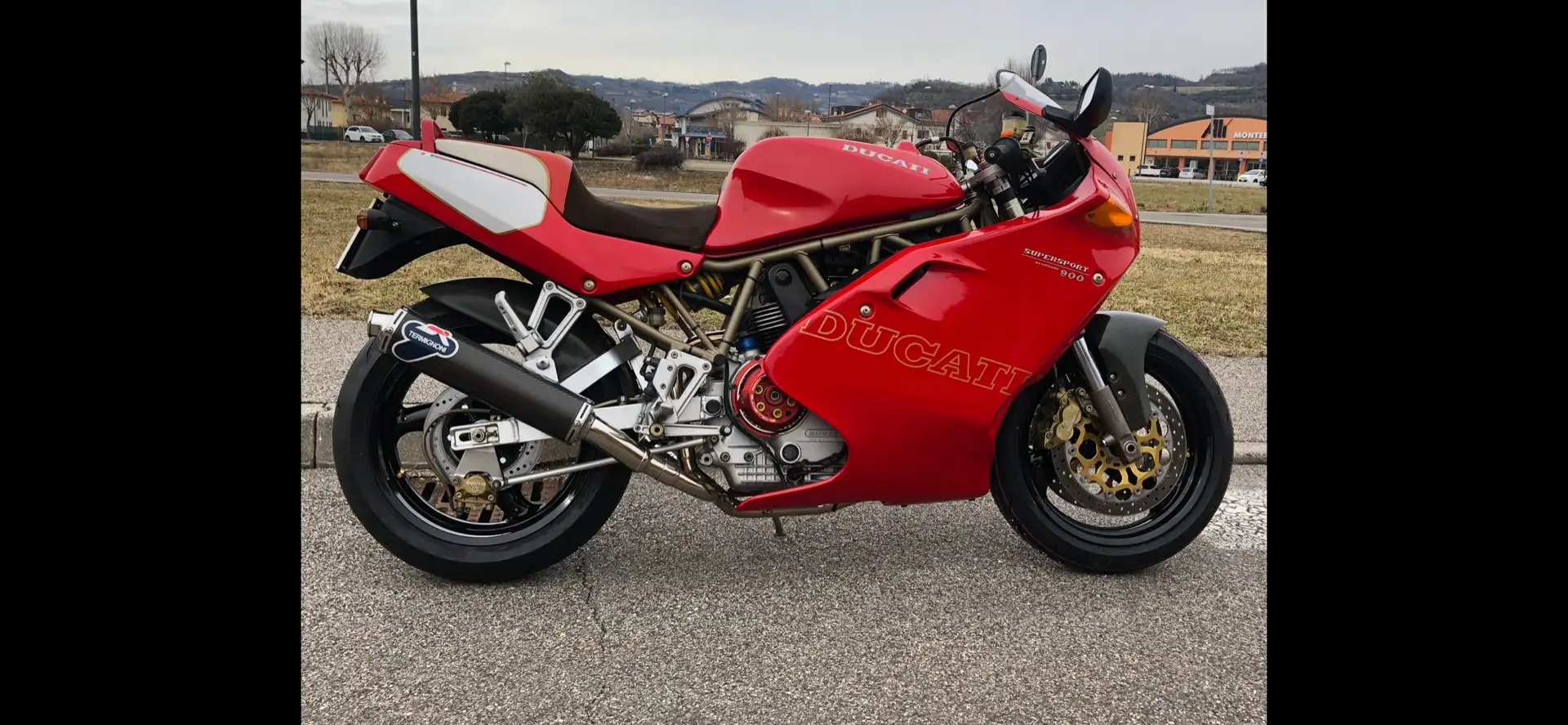 Ducati 900 SS supersport biposto Piros - 1