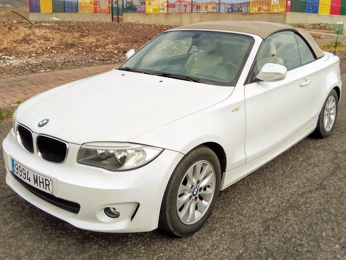 BMW 118 118d Cabrio Blanco - 1