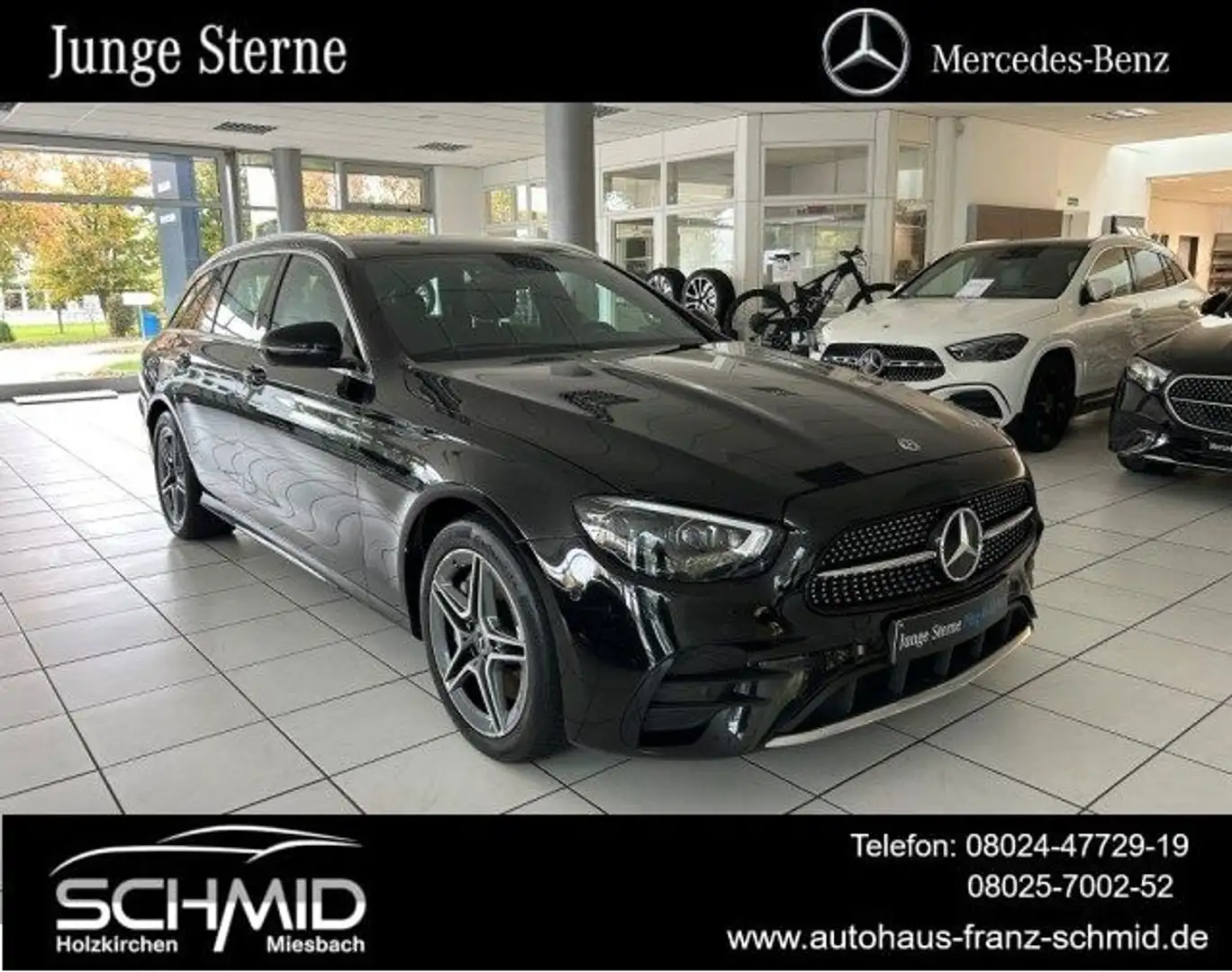 Mercedes-Benz E 300 de T MOPF AMG Line Int/Ext AHK MBeam Totwi Schwarz - 1