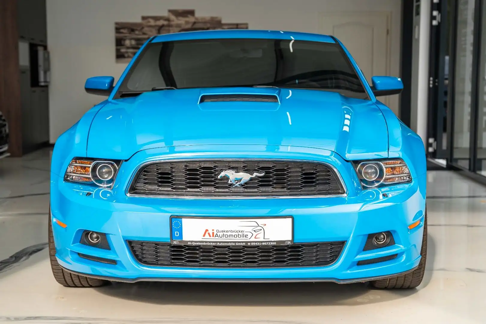 Ford Mustang 3,7 V6 LEDER XENON CARBON TOP Blau - 2