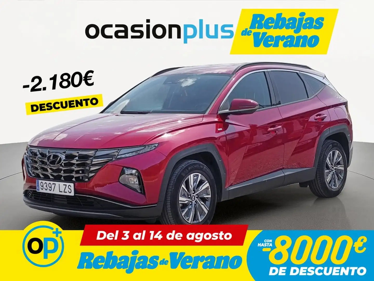 Hyundai TUCSON 1.6 TGDI 48V Maxx 4x2 Rojo - 1