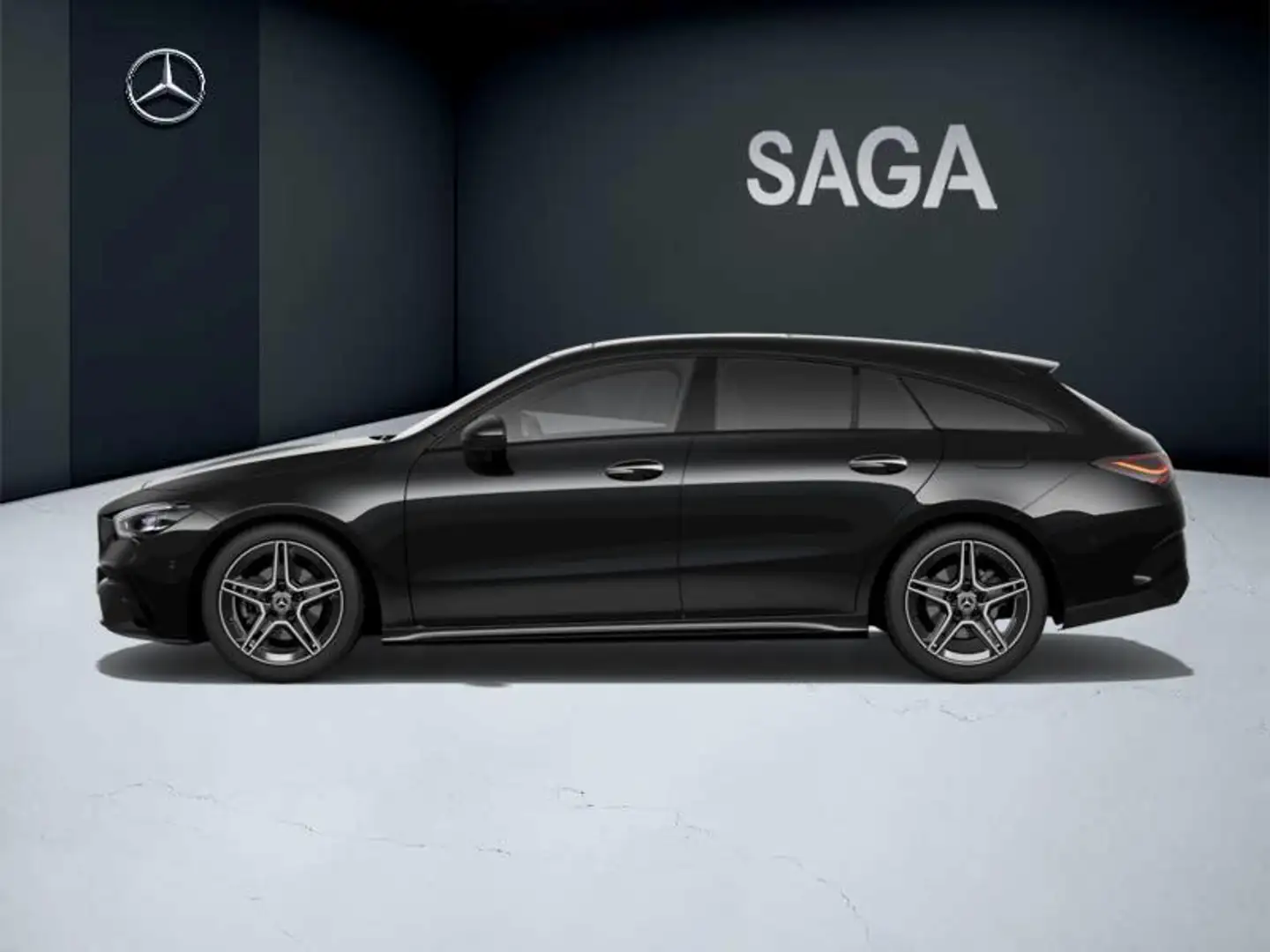 Mercedes-Benz CLA 180 180 Shooting Brake AMG Line Noir - 2