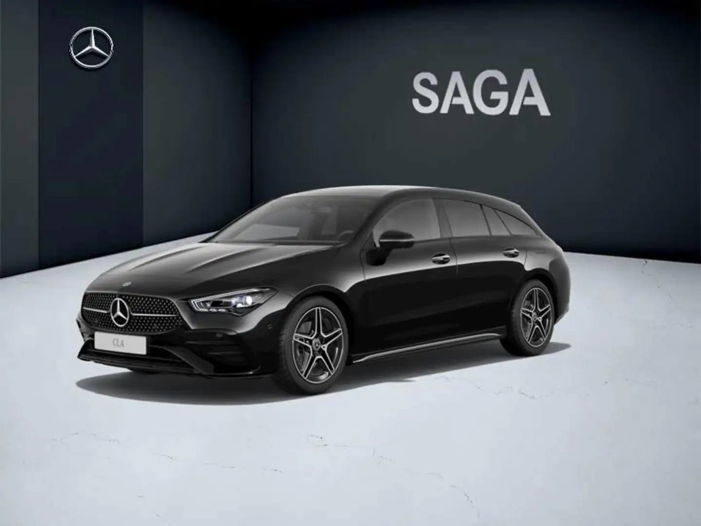 Mercedes-Benz CLA 180 180 Shooting Brake AMG Line Noir - 1