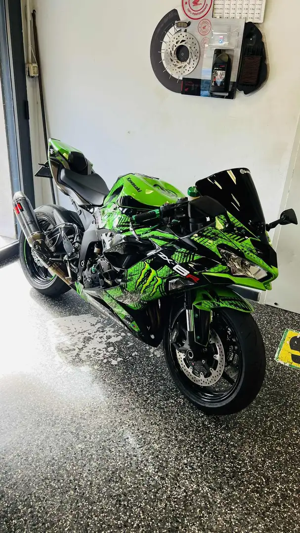Kawasaki Ninja ZX-6R 636 KRT SCARICO AKRAPOVIC Vert - 1
