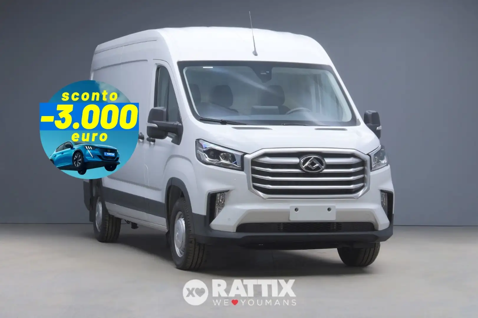 Maxus Deliver 9 VAN 2.0 CRDI 150CV RWD L3H2 + Pack 2 IVA ESCLUSA Bianco - 1