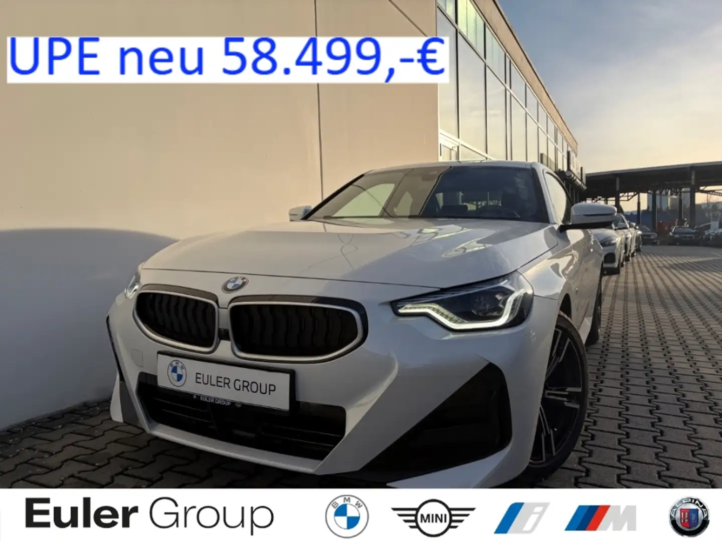 BMW 220 d Coupe M Sport 18'' ACC HiFi Premium+Innov.Pak. L Weiß - 1