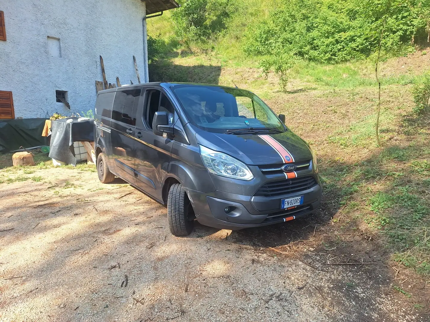 Ford Transit Custom 290 2.0 TDC I130 PL-DC FURGONE TREND Nero - 1