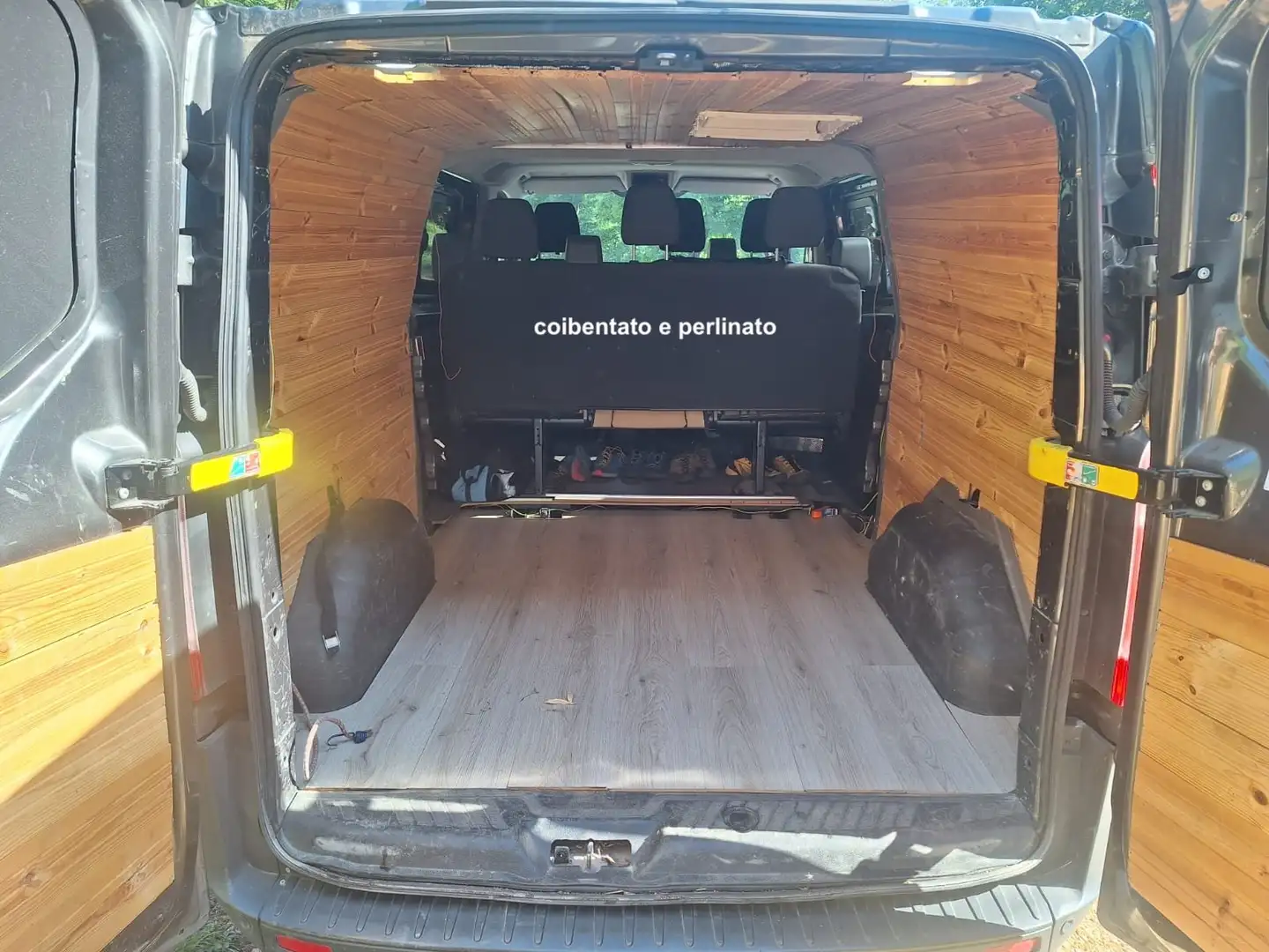 Ford Transit Custom 290 2.0 TDC I130 PL-DC FURGONE TREND Nero - 2