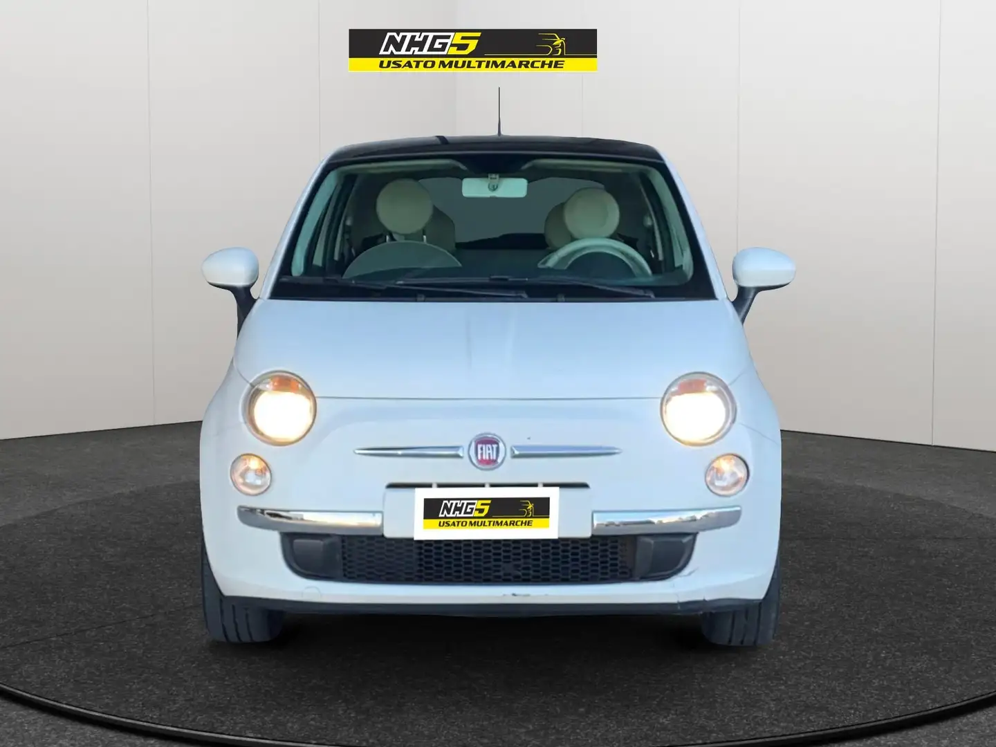 Fiat 500 500 1.2 EasyPower Lounge Bianco - 2