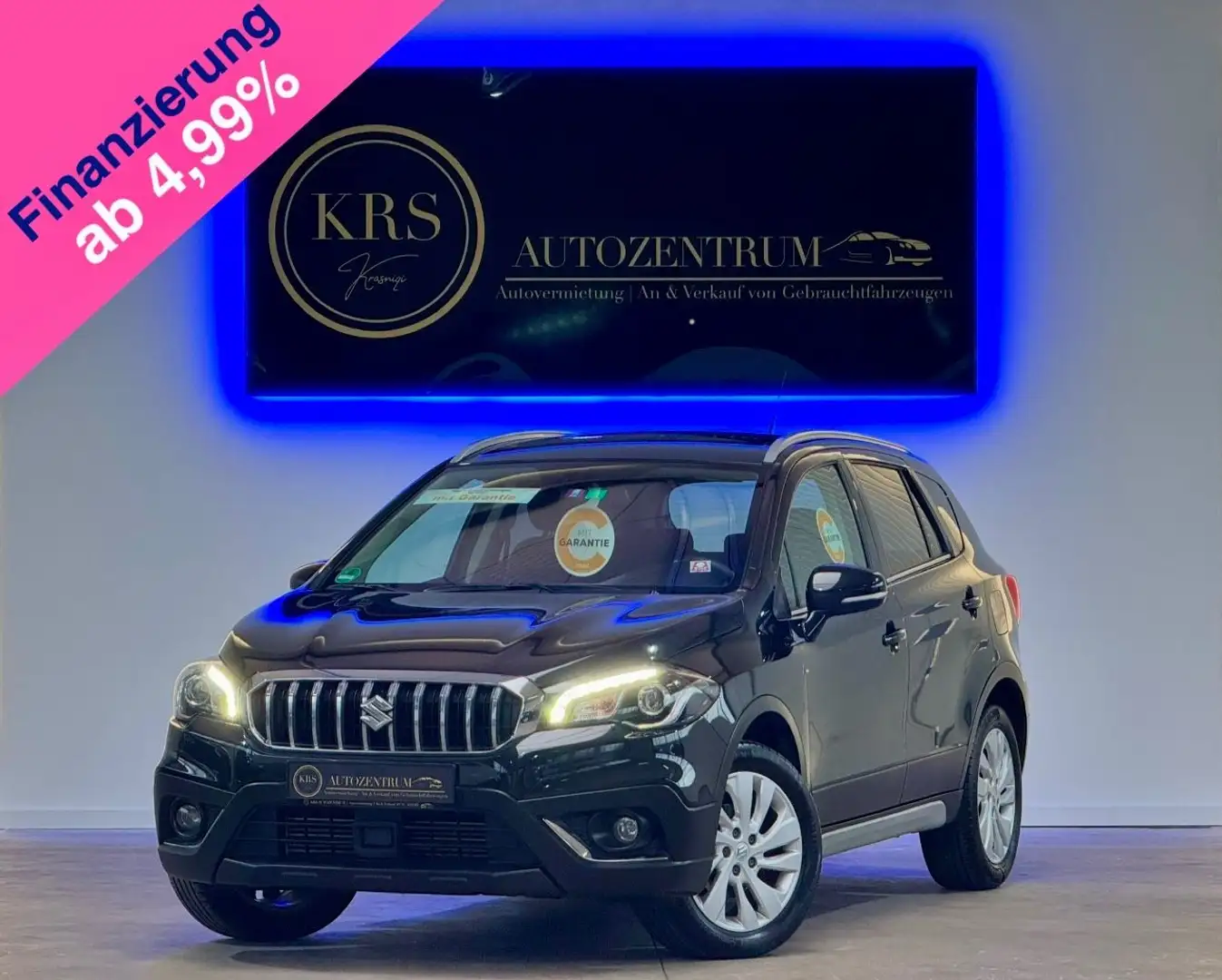 Suzuki SX4 S-Cross 1.4i MILD-HYBRID*GARANTIE*ACC*RFK*1H Negro - 1