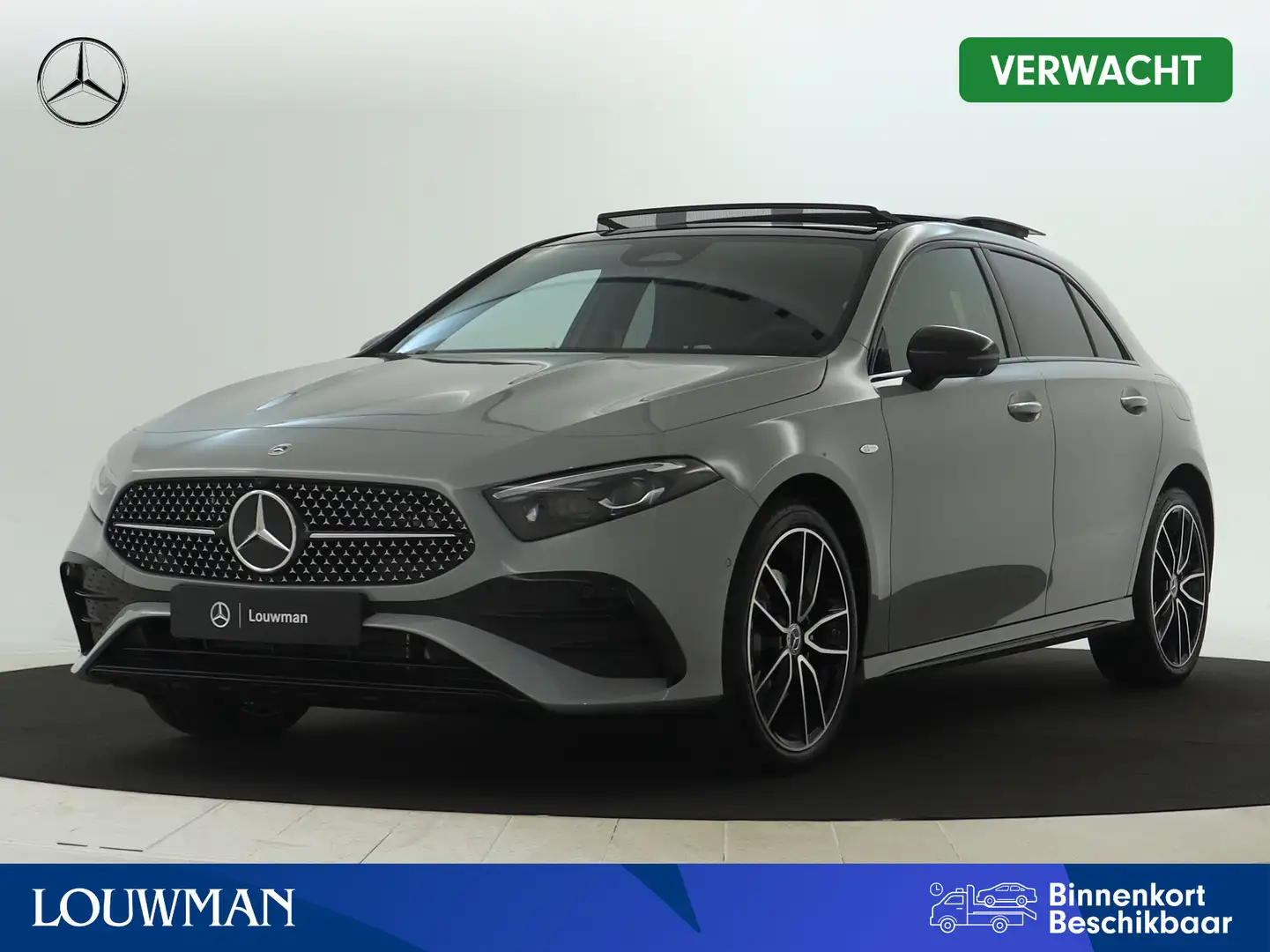 Mercedes-Benz A 250 e Business Solution AMG | Nightpakket | AMG Line P Grigio - 1