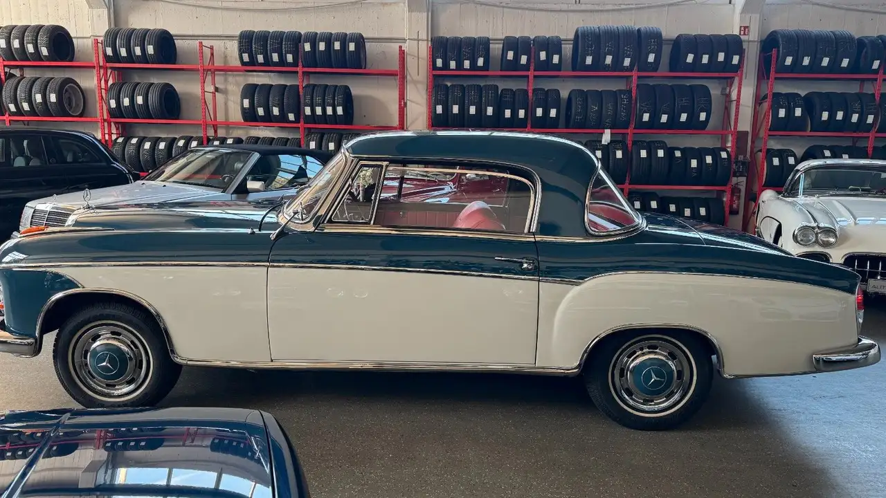 Mercedes-Benz 220 S Coupe mit Schiebedach und Garantie*, foto 4
