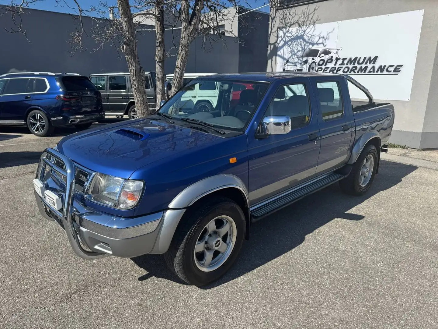 Nissan King Cab D22 2.5TD 65.000KM Kék - 1
