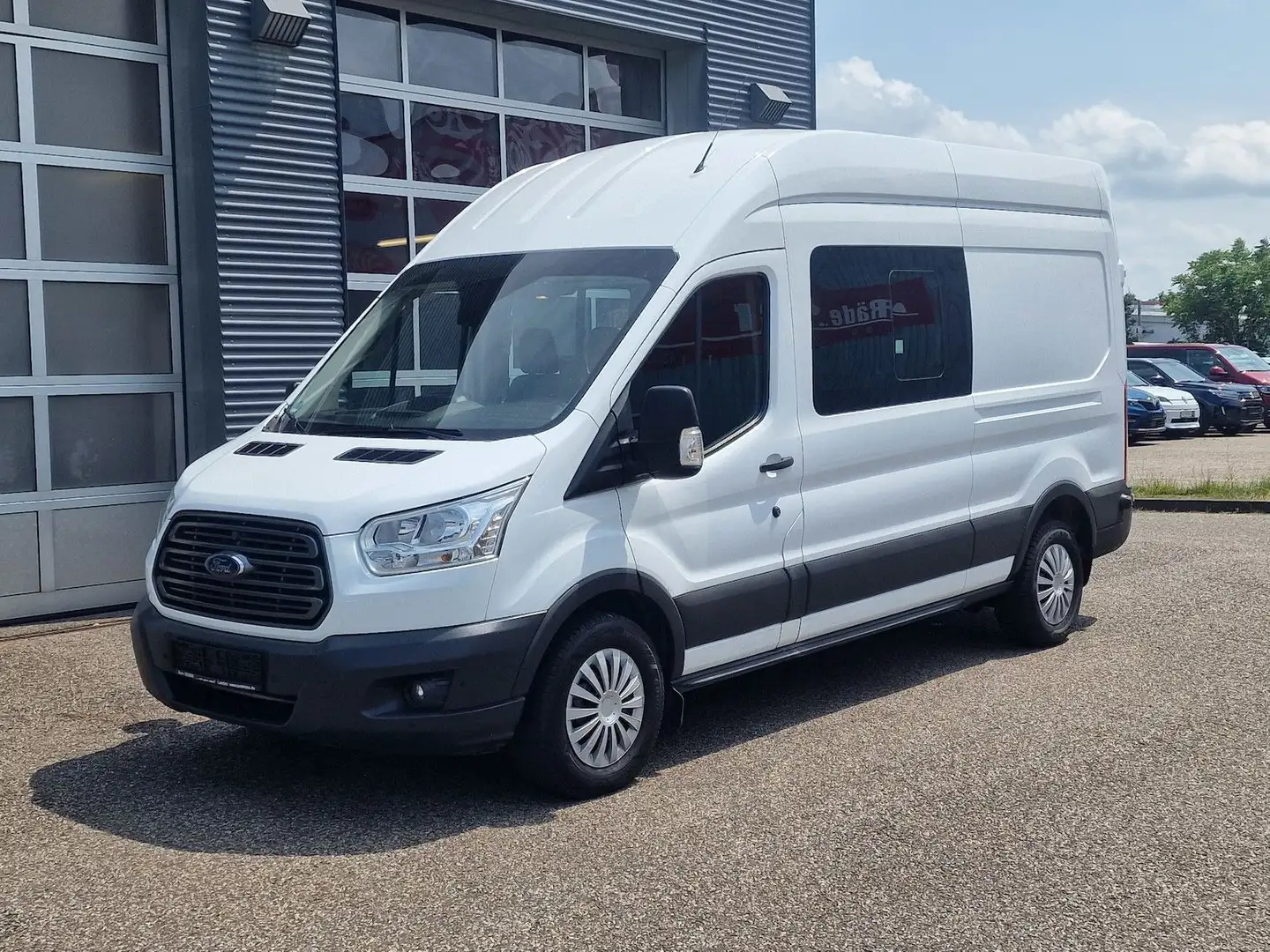 Ford Transit 350 L3 Trend MIXTO Werkstatt Klima AHK Weiß - 1