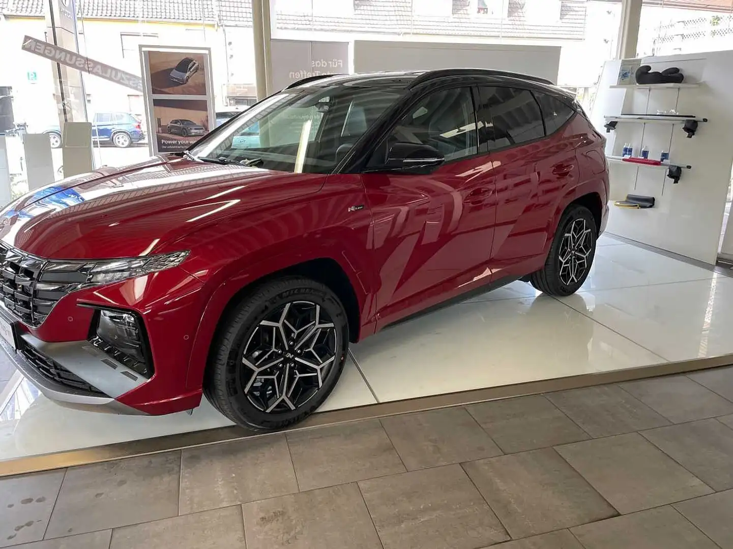 Hyundai TUCSON 1.6 T-GDi Plug-in-Hybrid 4WD N Line*Leder Rot - 2