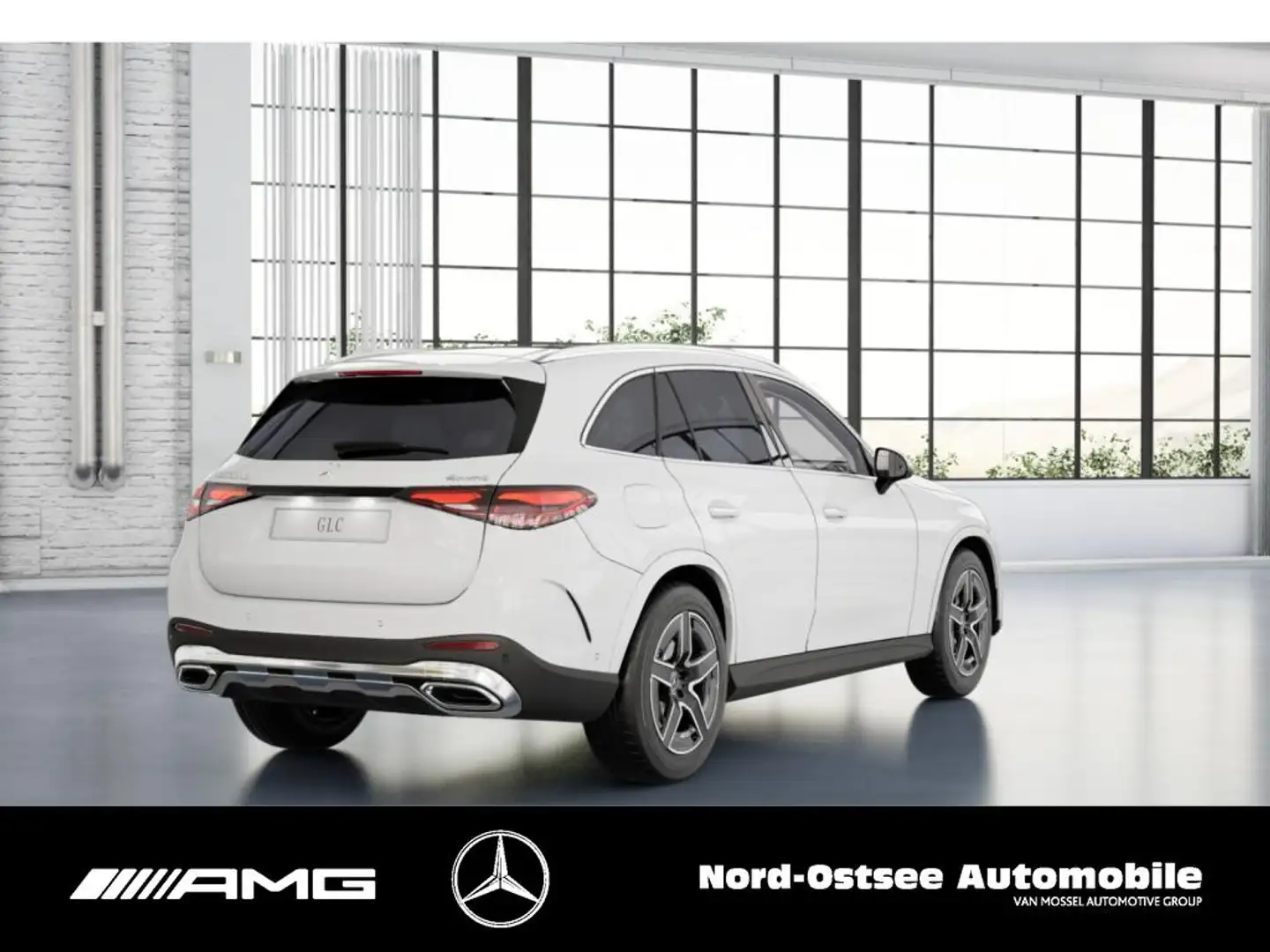 Mercedes-Benz GLC 300 e 4M AMG MBUX TEMPOMAT SHZ NAVI Blanc - 2